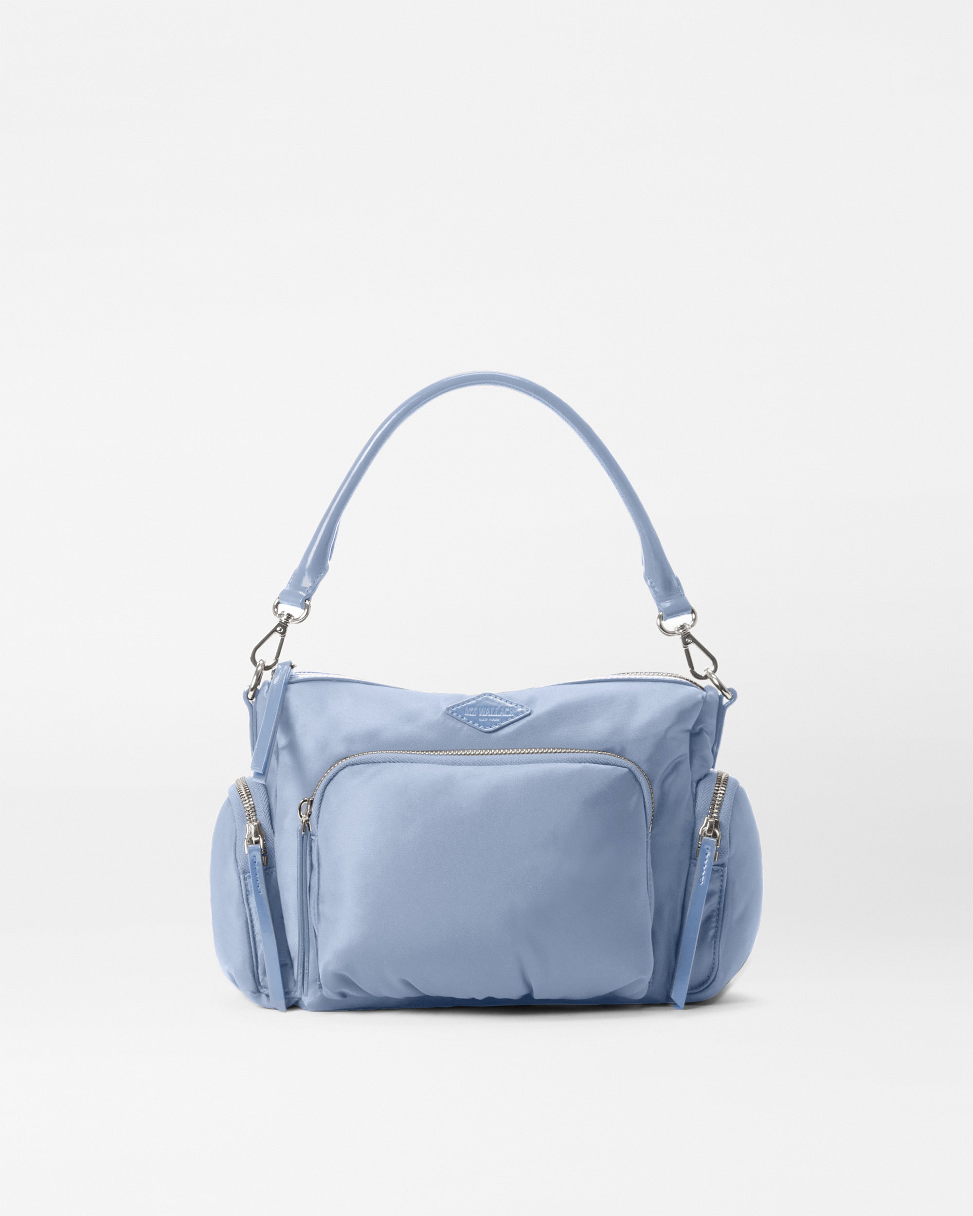 MZ Wallace Stone Blue Small Chelsea Crossbody Bag | MZ Wallace