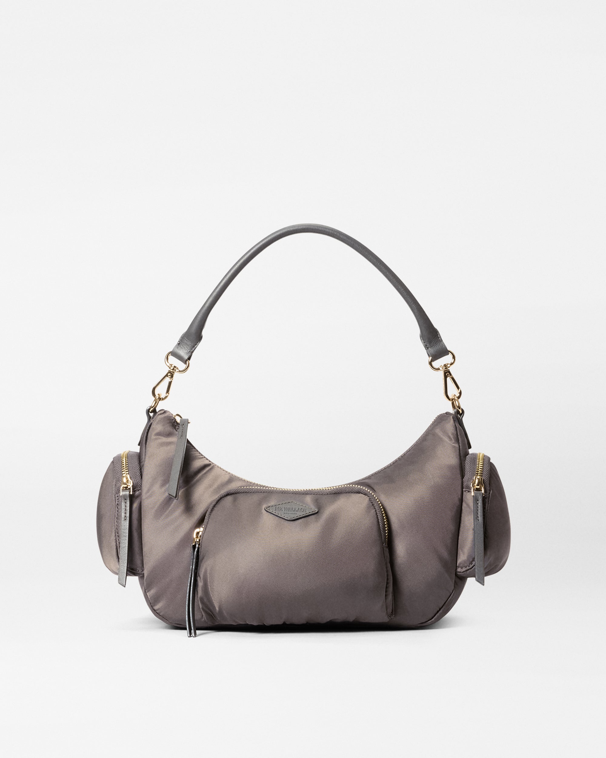 MZ Wallace Magnet Gray Medium Chelsea Shoulder Bag | MZ Wallace