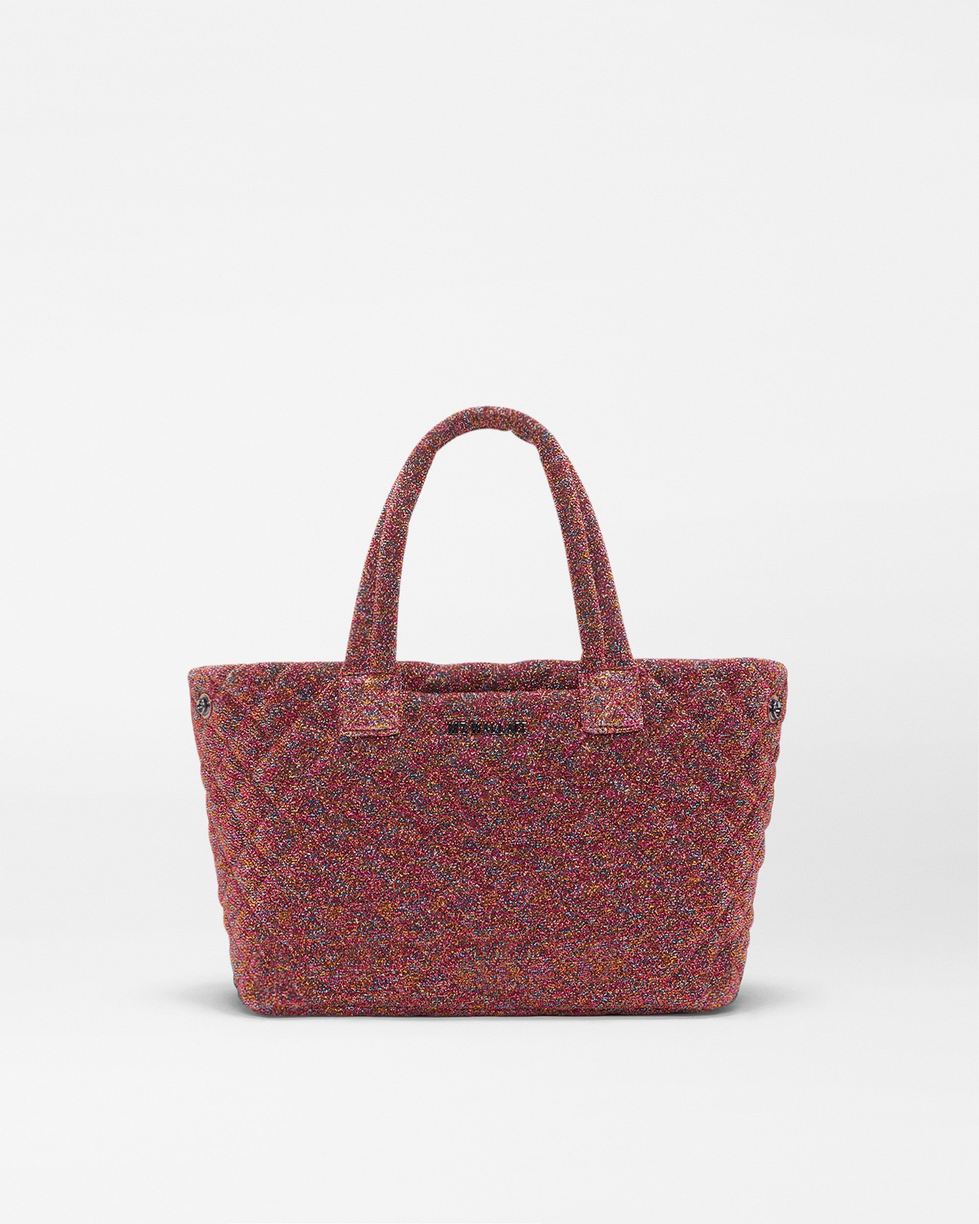 MZ Wallace Fire Opal Shimmer Small Metro City Tote Bag - Luxury