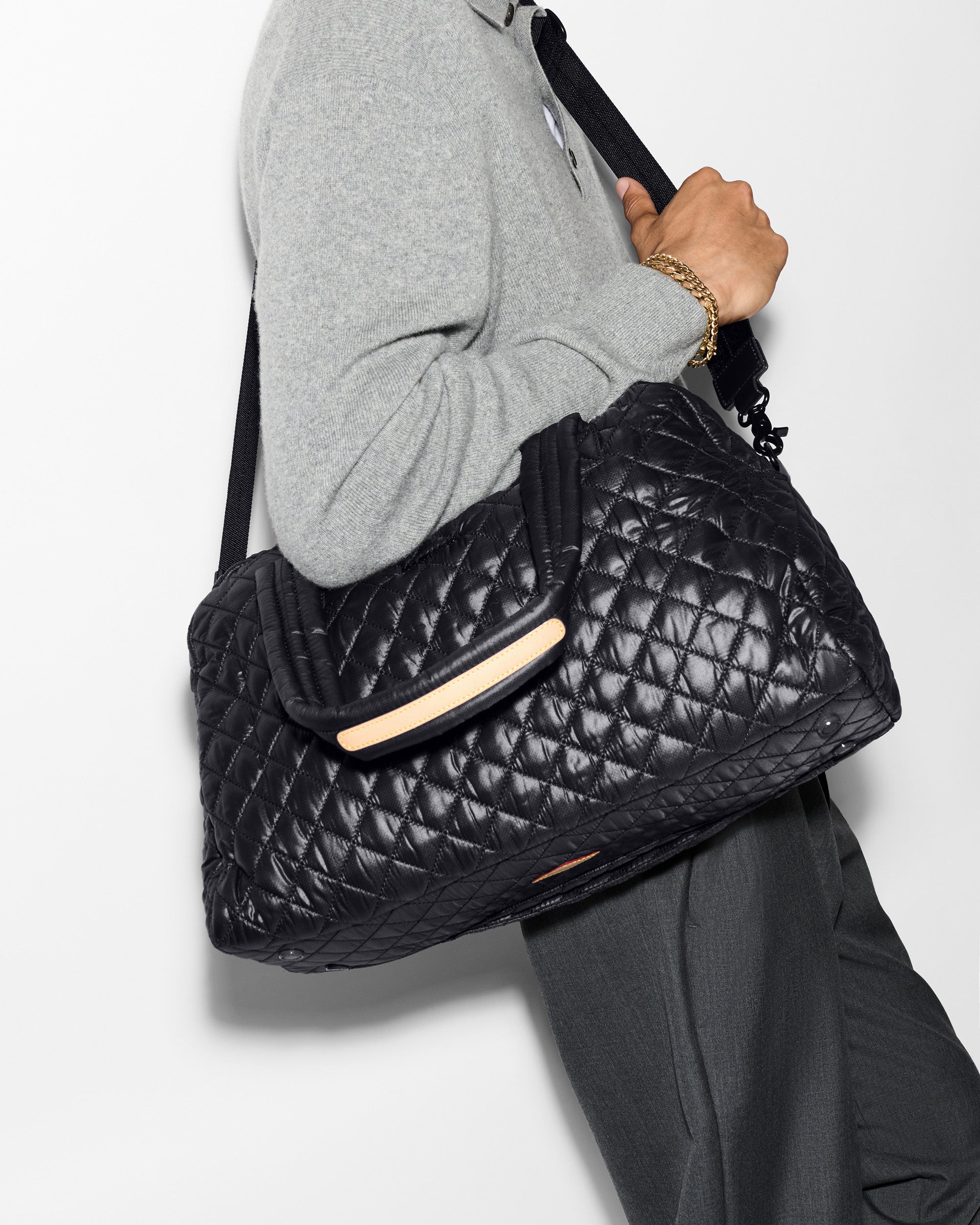 MZ Wallace Black Jimmy Travel Bag - Luxury Women's Travel Bags