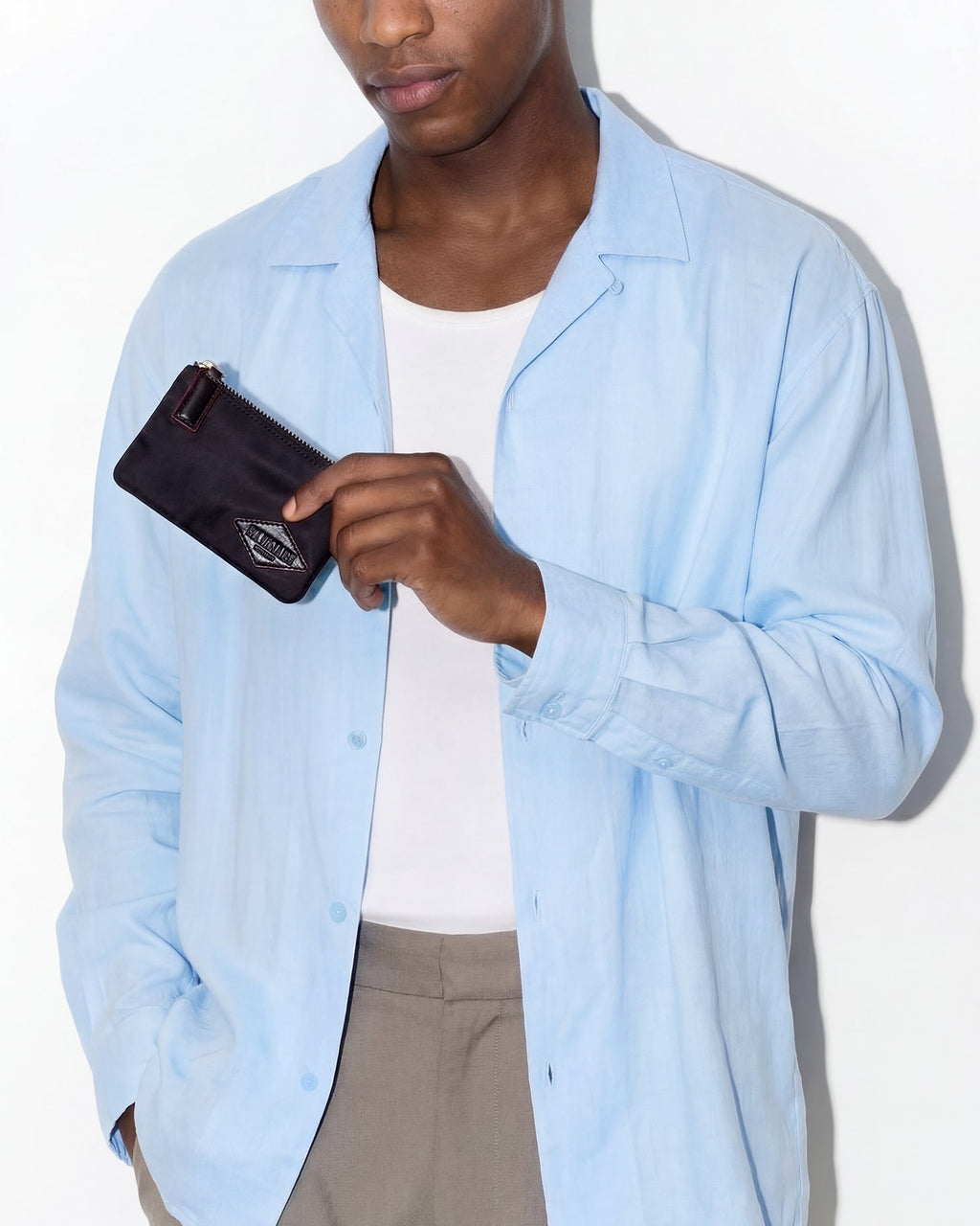 Black Bleecker Card Wallet