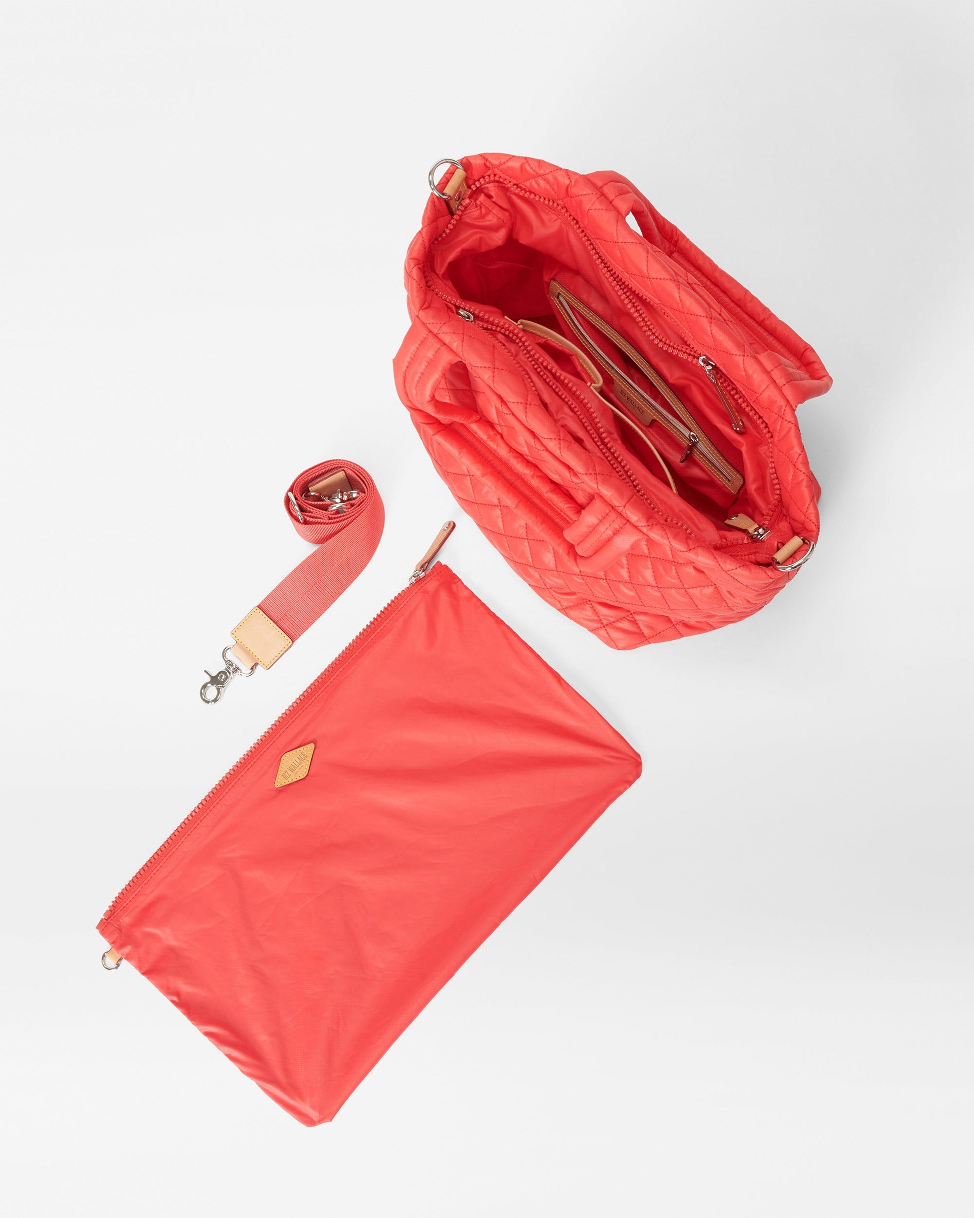 Coral Small Metro Tote Deluxe