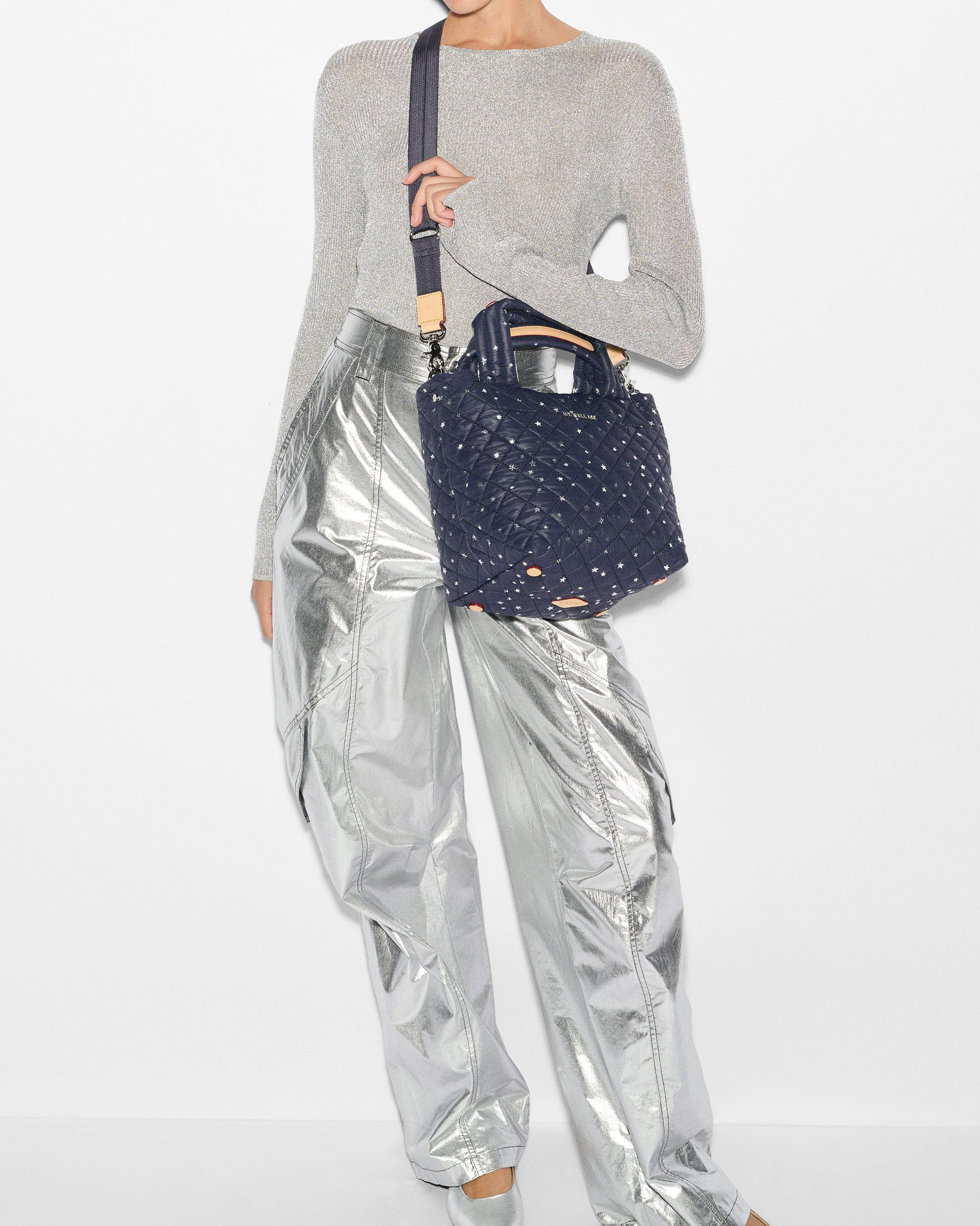 Dawn With Silver Star Mini Metro Tote Deluxe