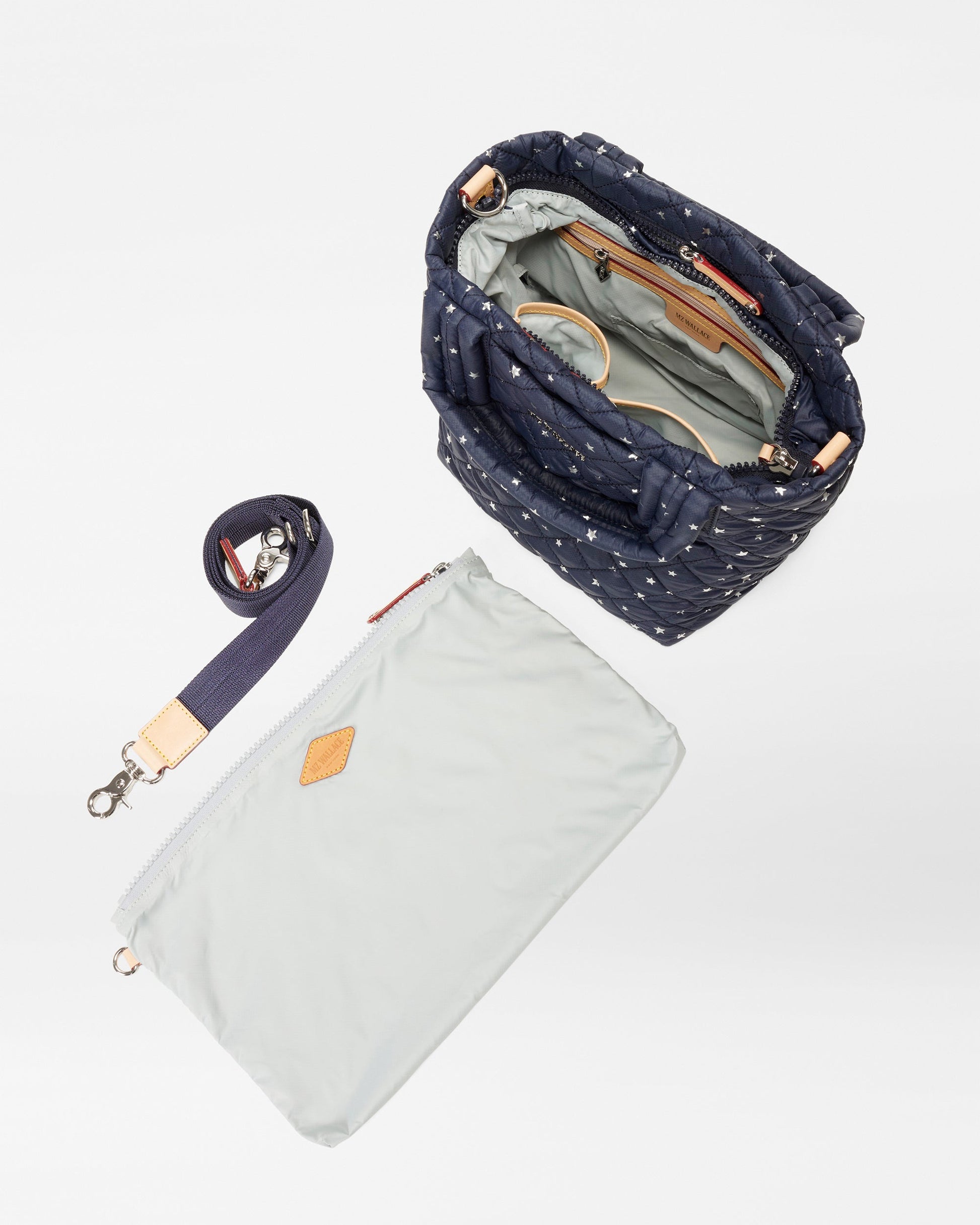 Dawn With Silver Star Mini Metro Tote Deluxe