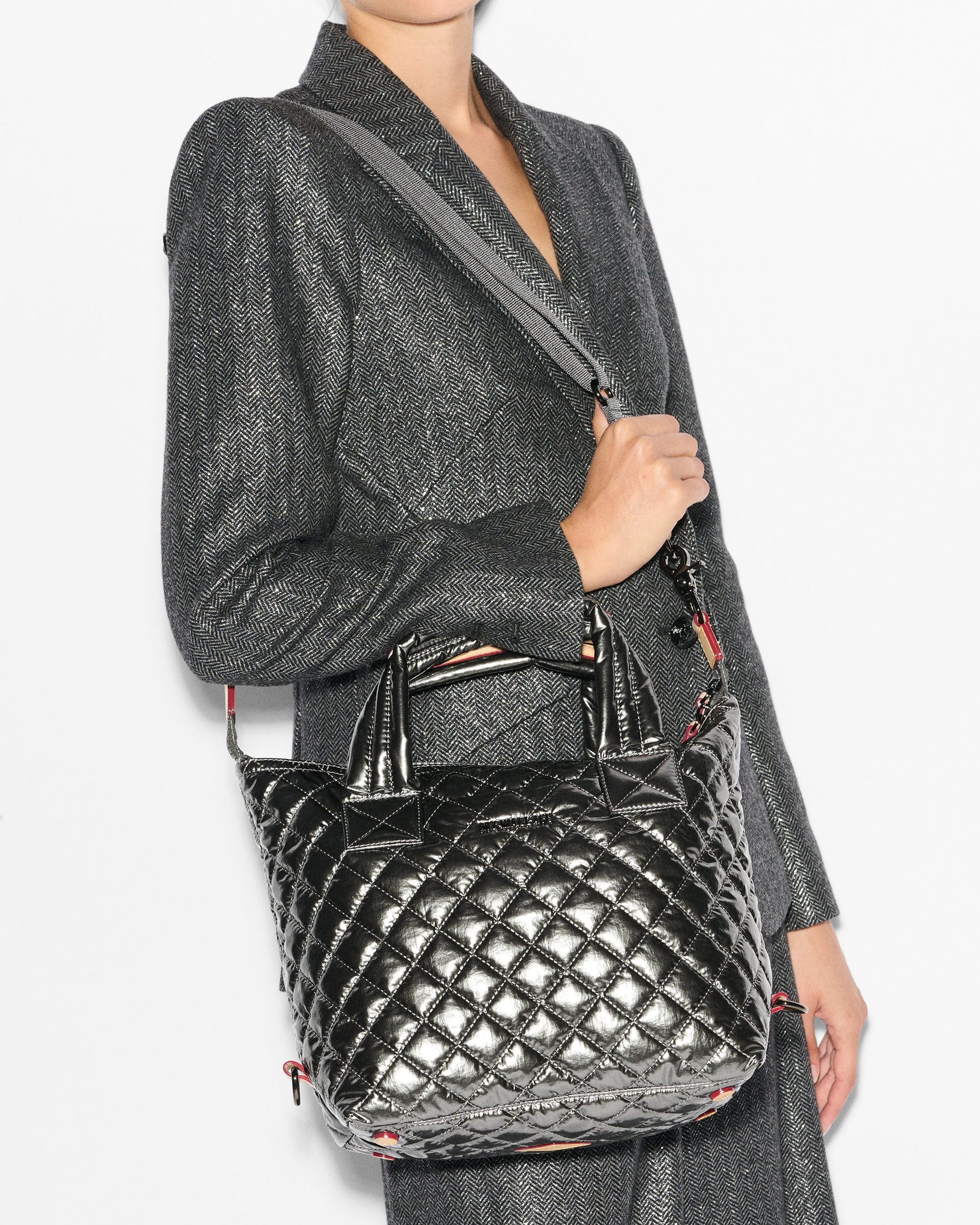 Pewter Metallic Small Sutton Deluxe