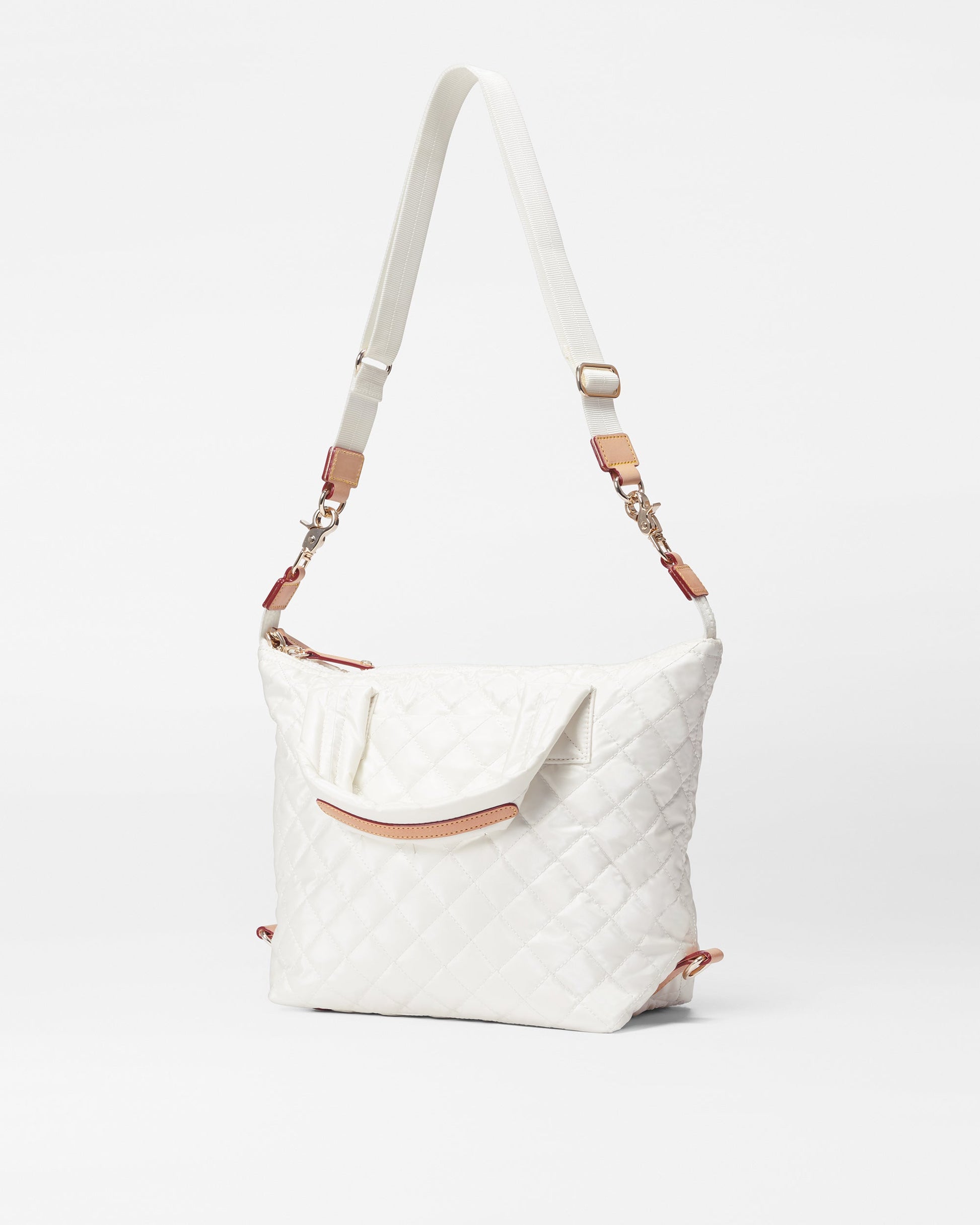 Pearl Metallic Small Sutton Deluxe - MZ WALLACE