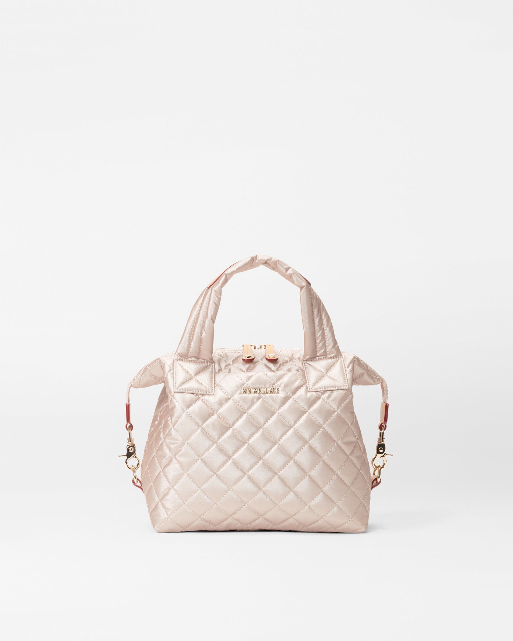 Pale Rose Gold Metallic Small Sutton Deluxe