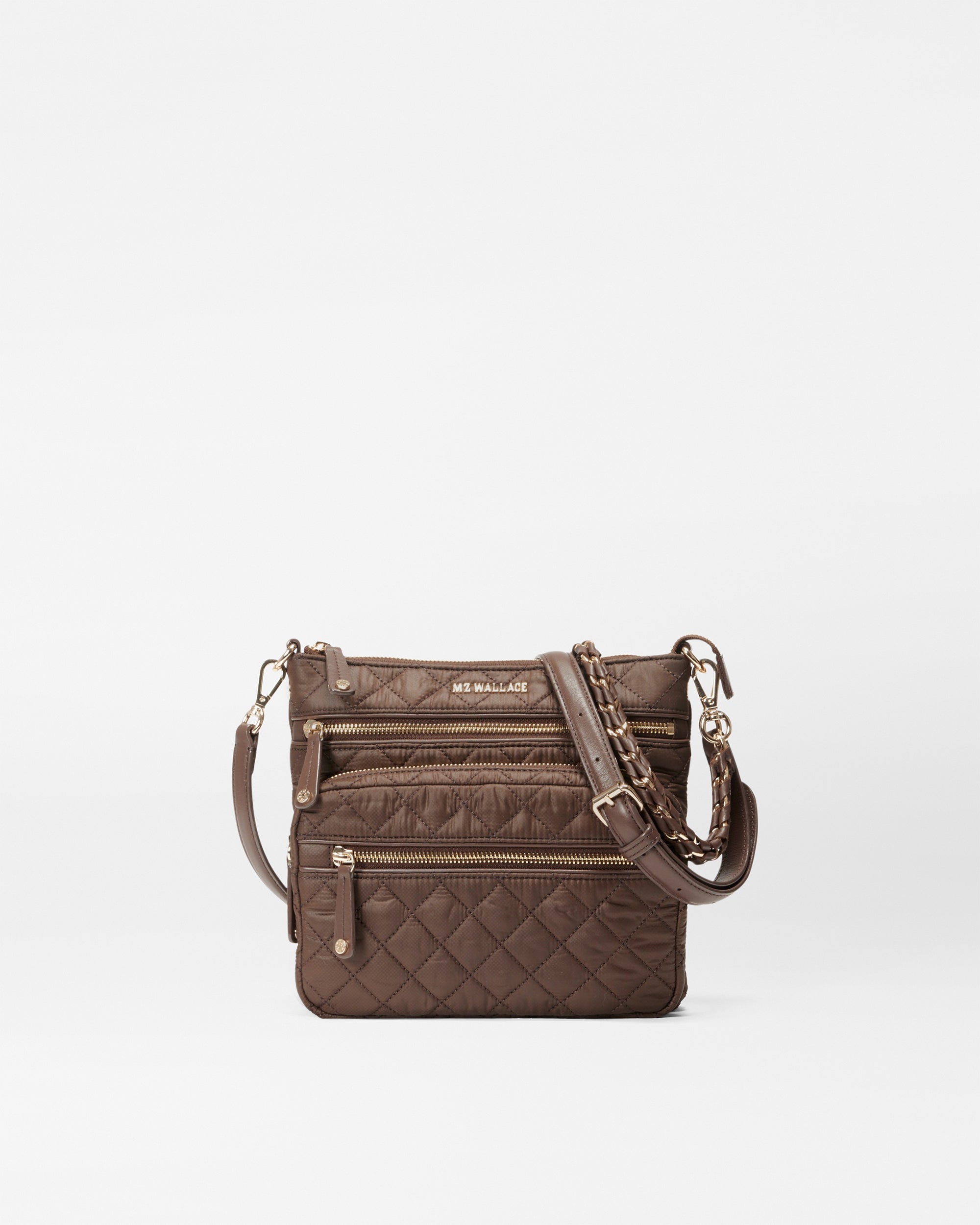 Walnut Downtown Crosby Crossbody – MZ Wallace Online