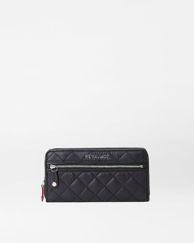 Black Long Crosby Wallet