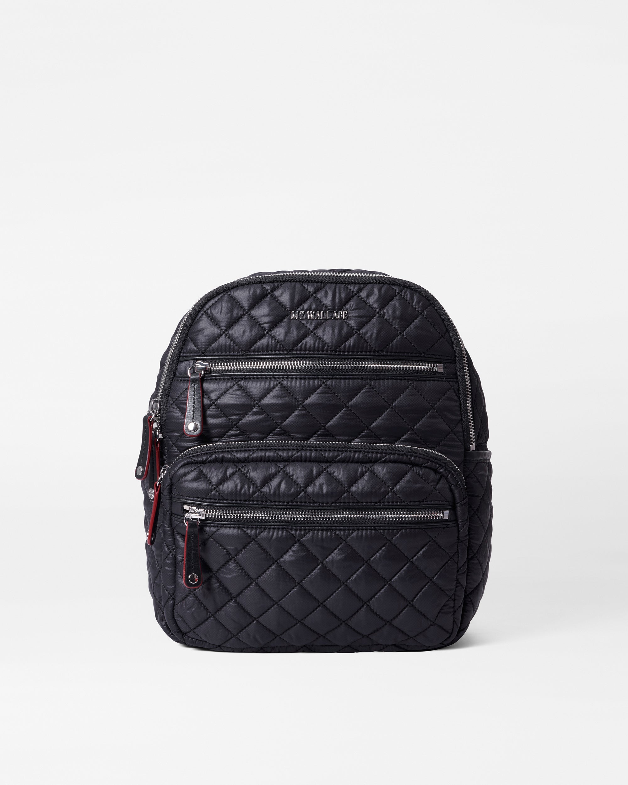 MZ Wallace Black Small Crosby Backpack - Small Luxury Backpack