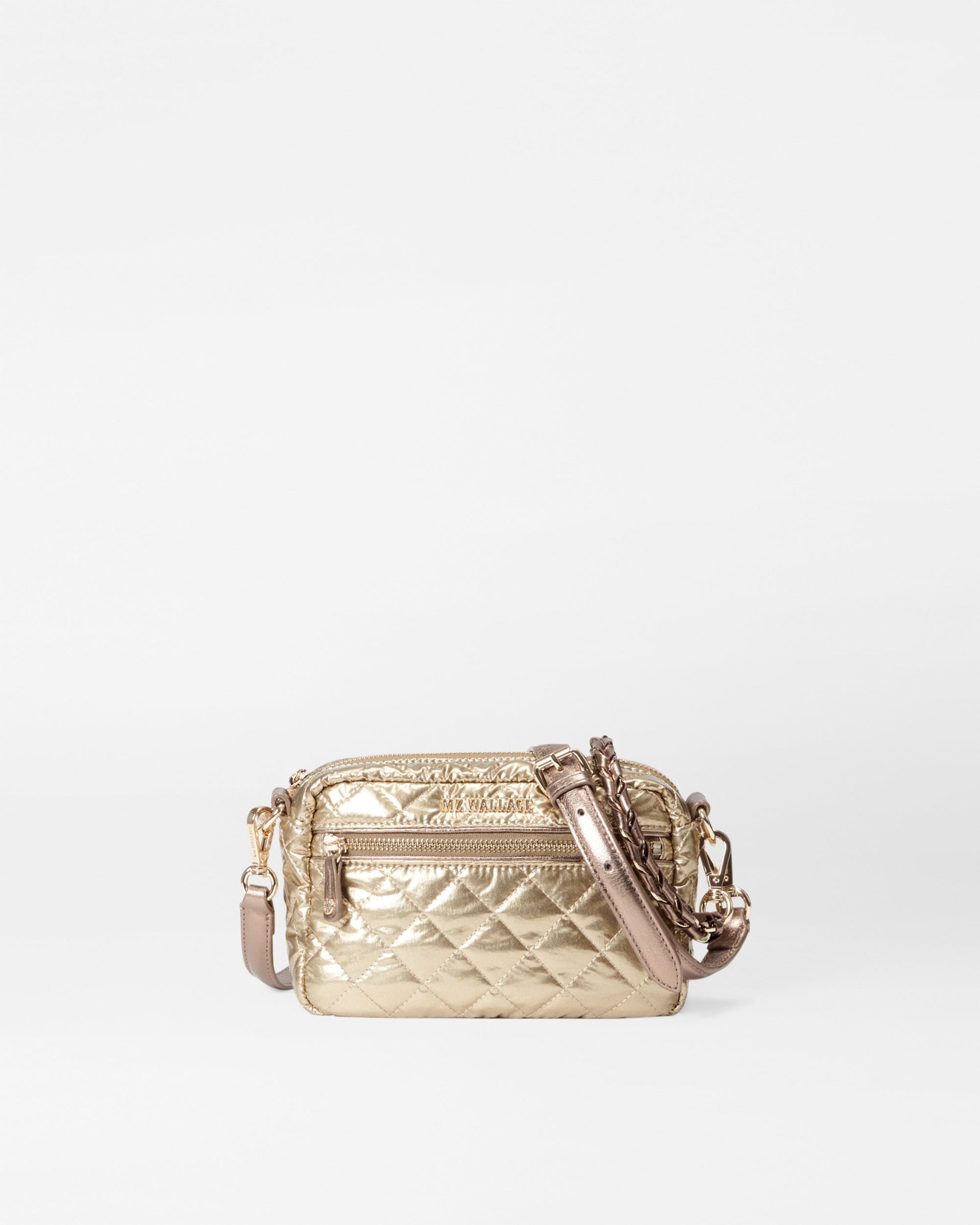 Antique Gold Metallic Mini Crosby