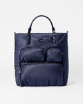 Navy Large Chelsea Top Handle Tote
