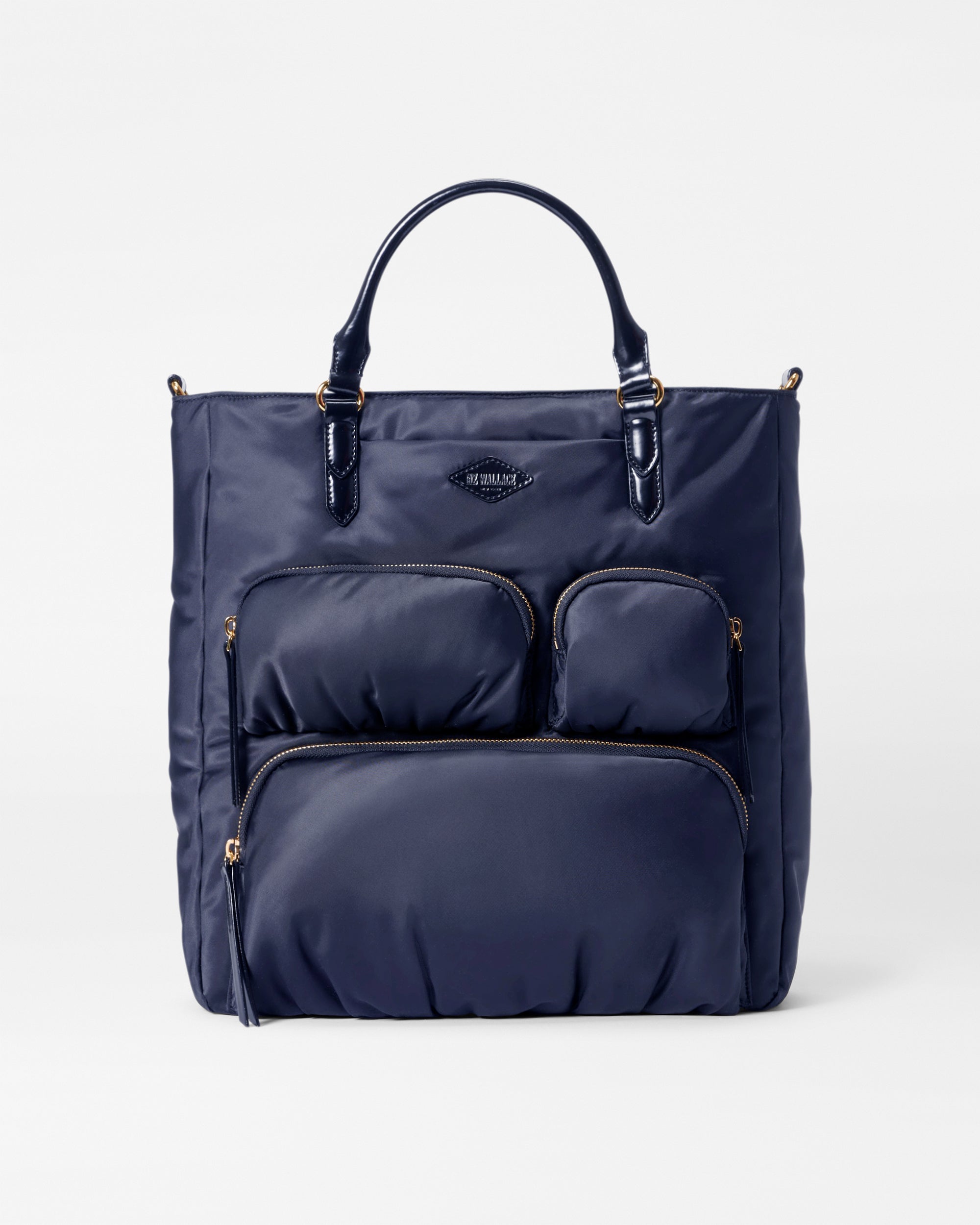 Navy Large Chelsea Top Handle Tote