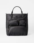 Black Large Chelsea Top Handle Tote