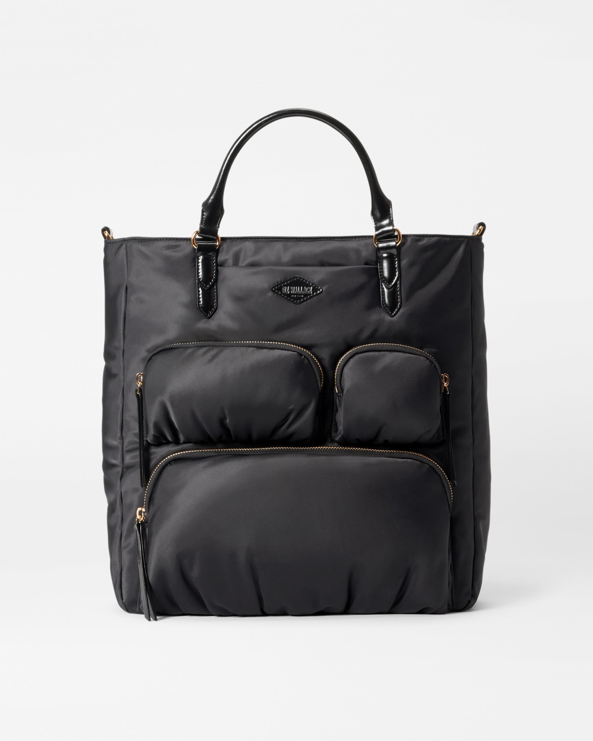 Black Large Chelsea Top Handle Tote