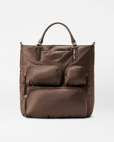 Walnut Brown Large Chelsea Top Handle Tote