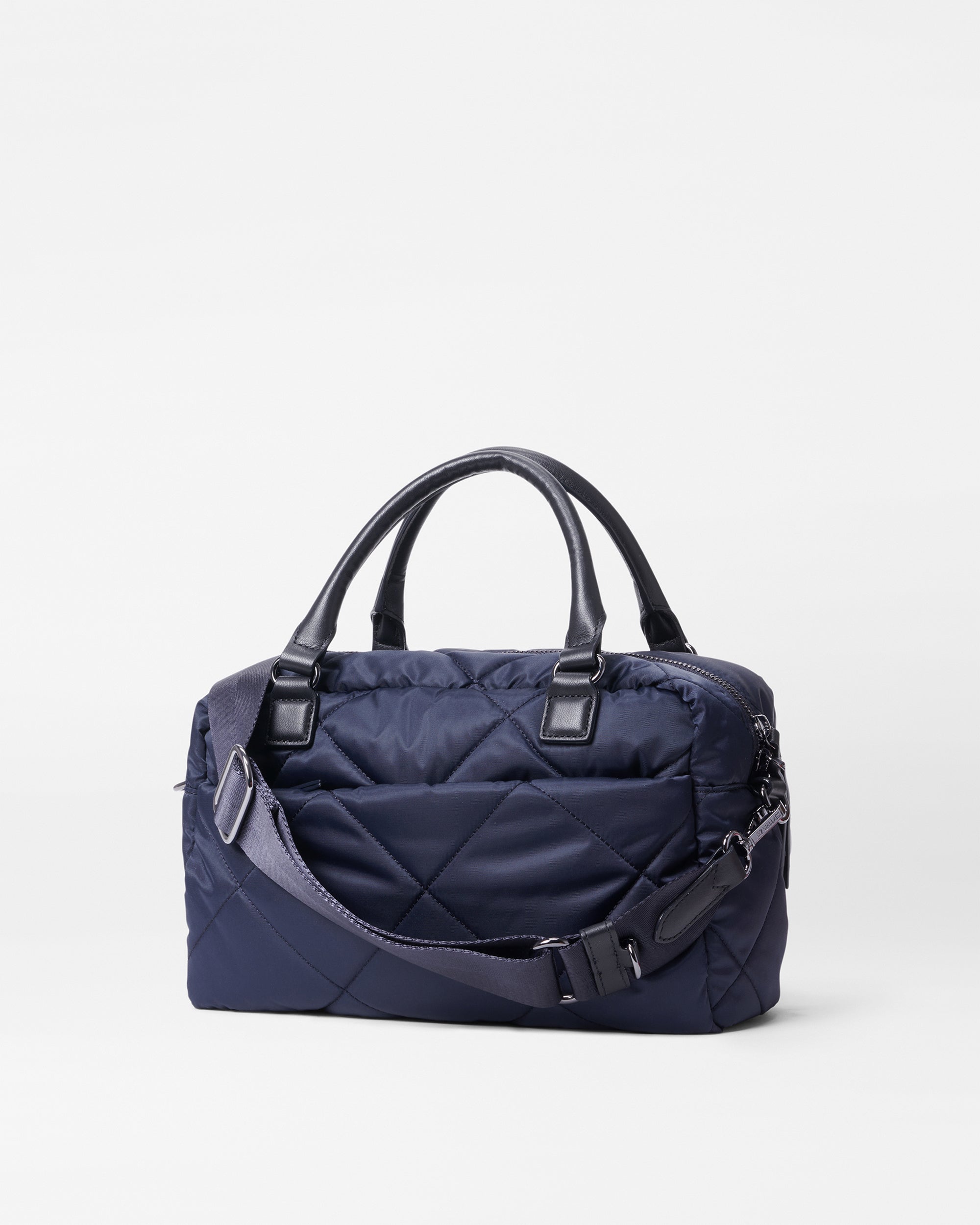 Navy Madison Satchel