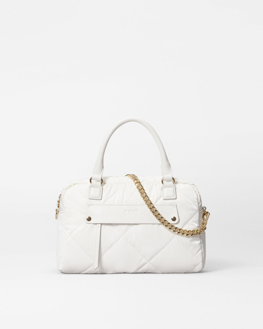 MZ Wallace White Designer Handbag