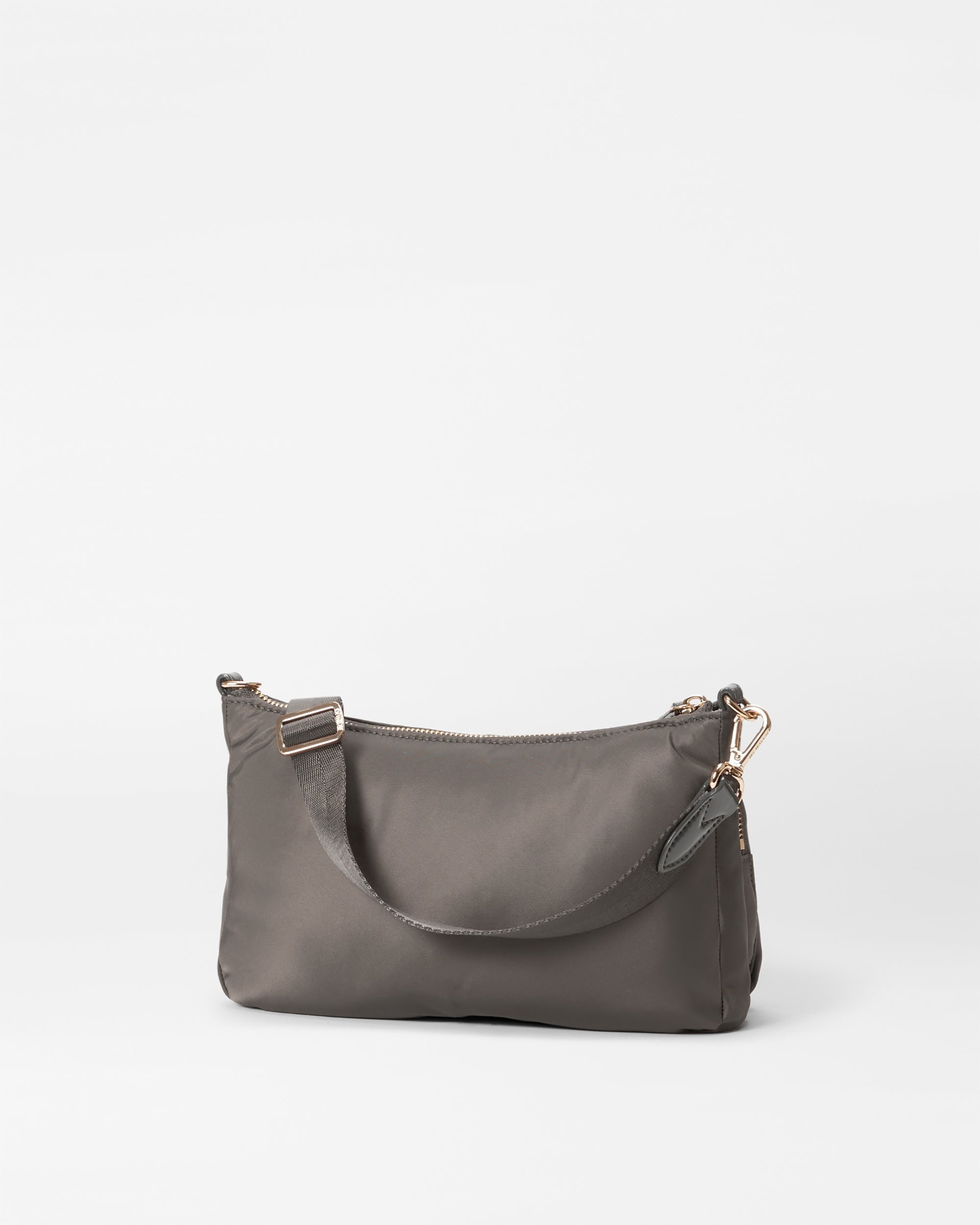 MZ Wallace Magnet Gray Chelsea Petite Shoulder Bag - Small Luxury