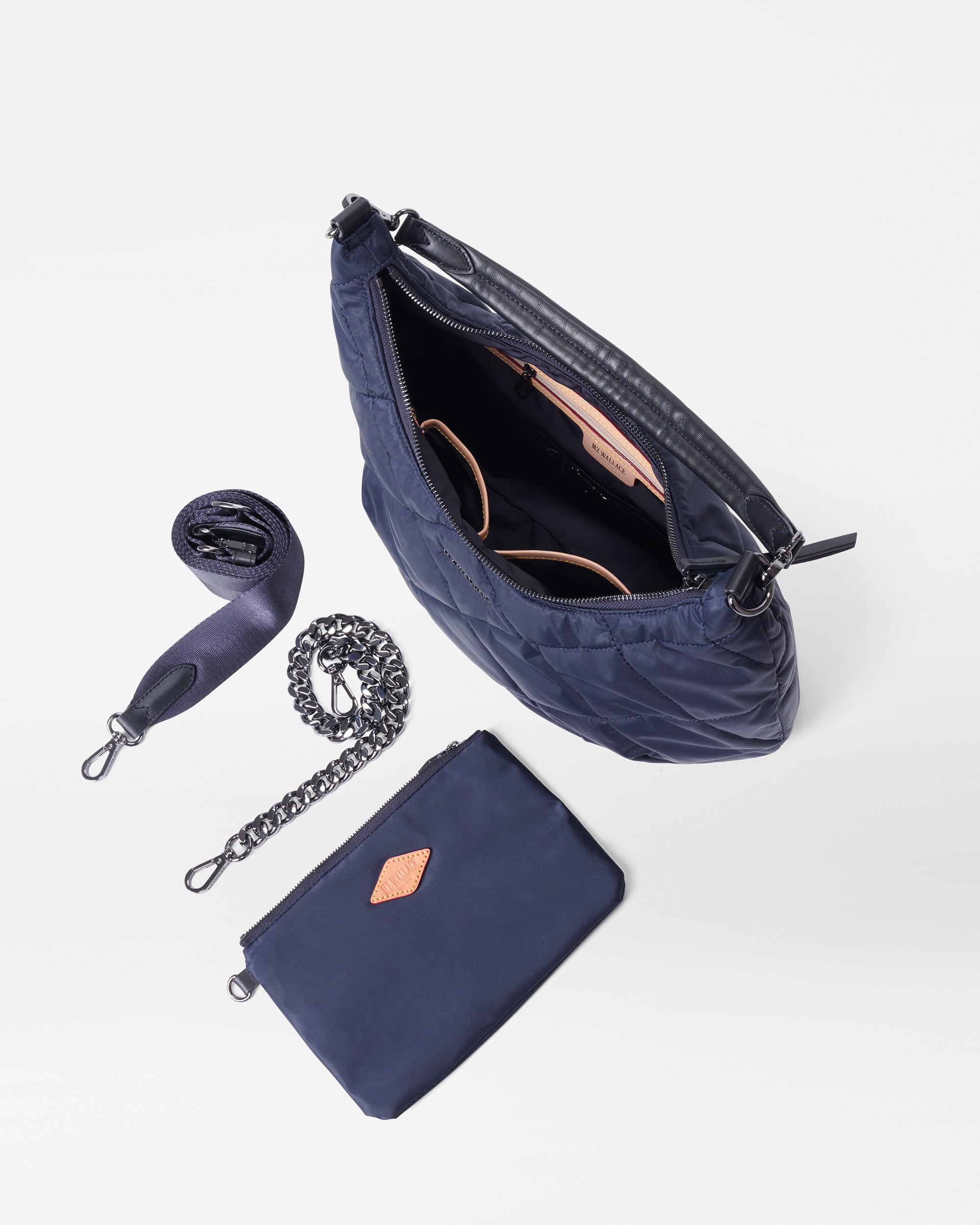 Navy Madison Shoulder Bag