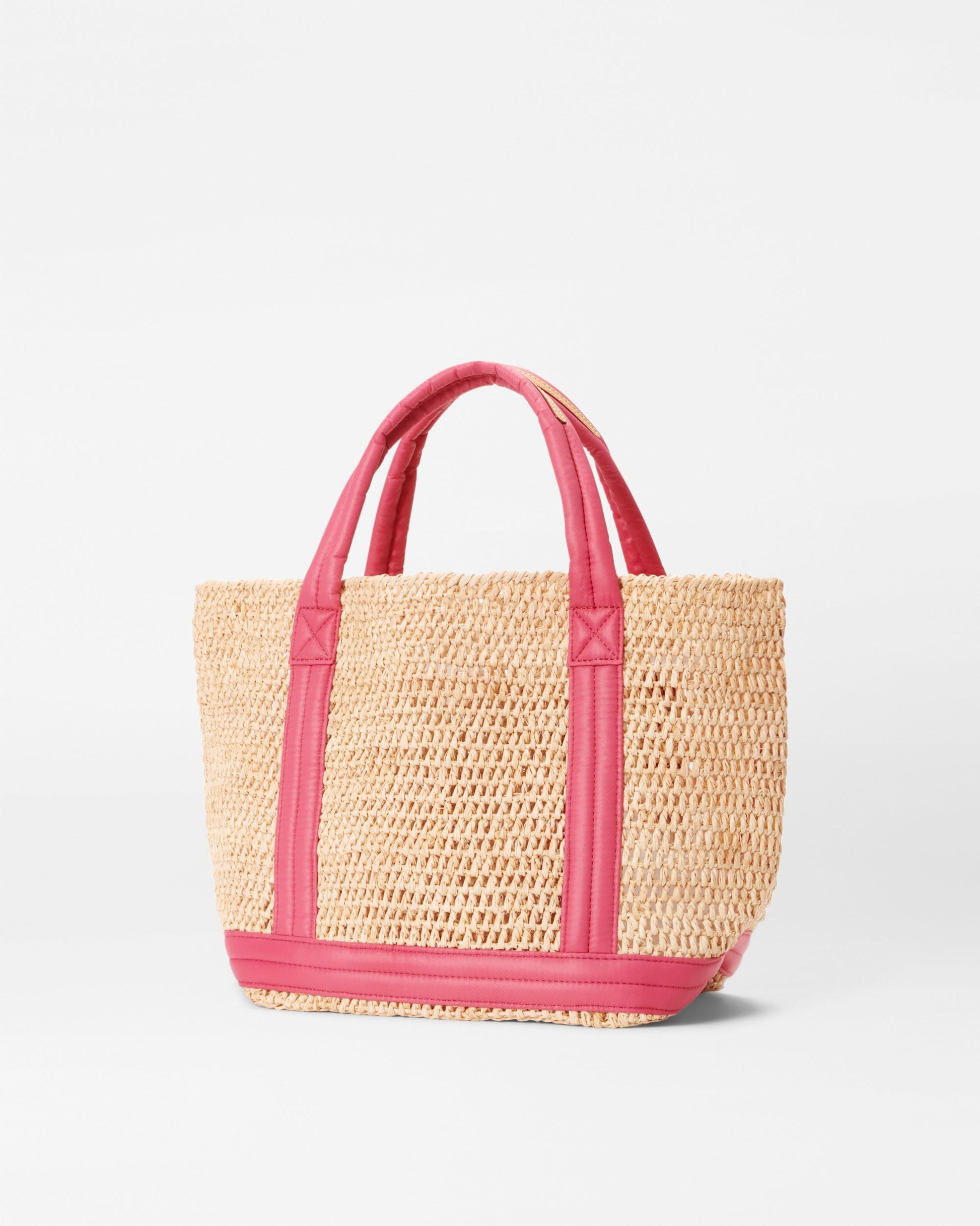 Raffia/Zinnia Small Raffia Tote