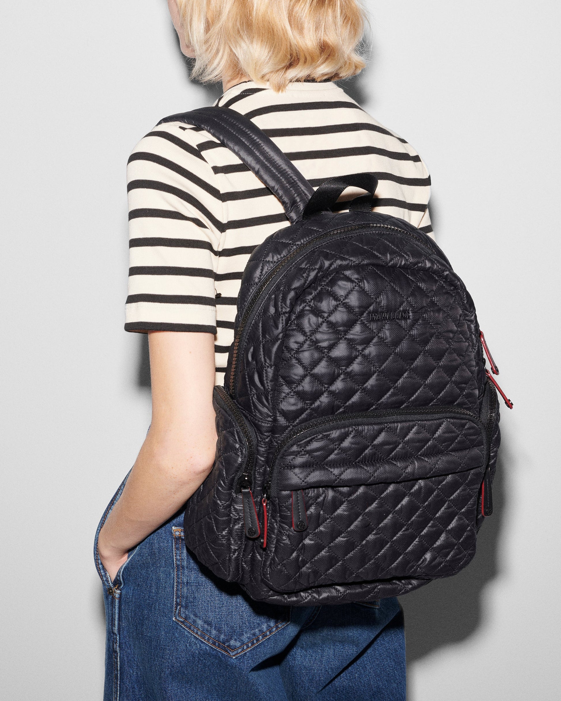 Black Rec Pocket Metro Backpack
