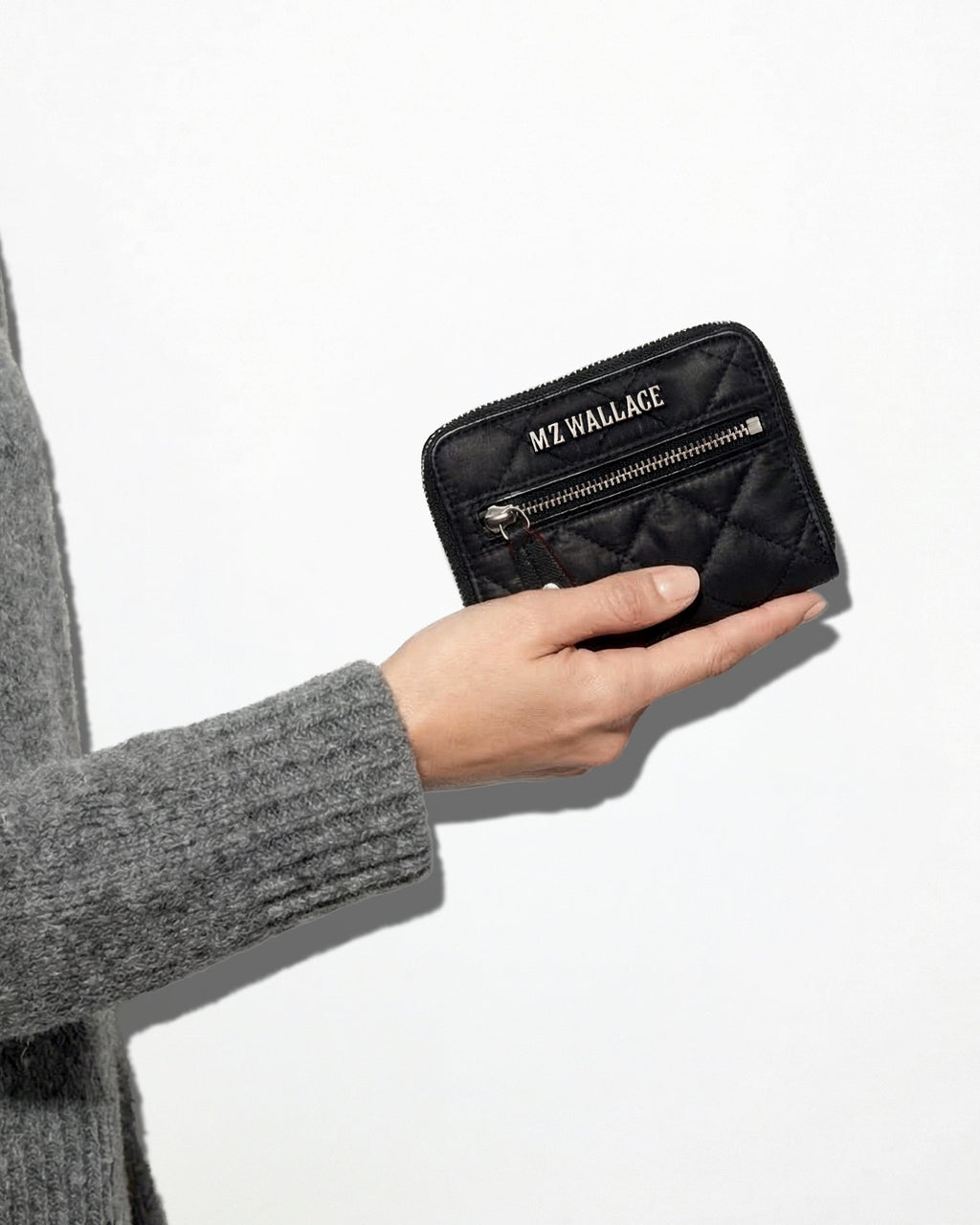 Black Crosby Small Wallet