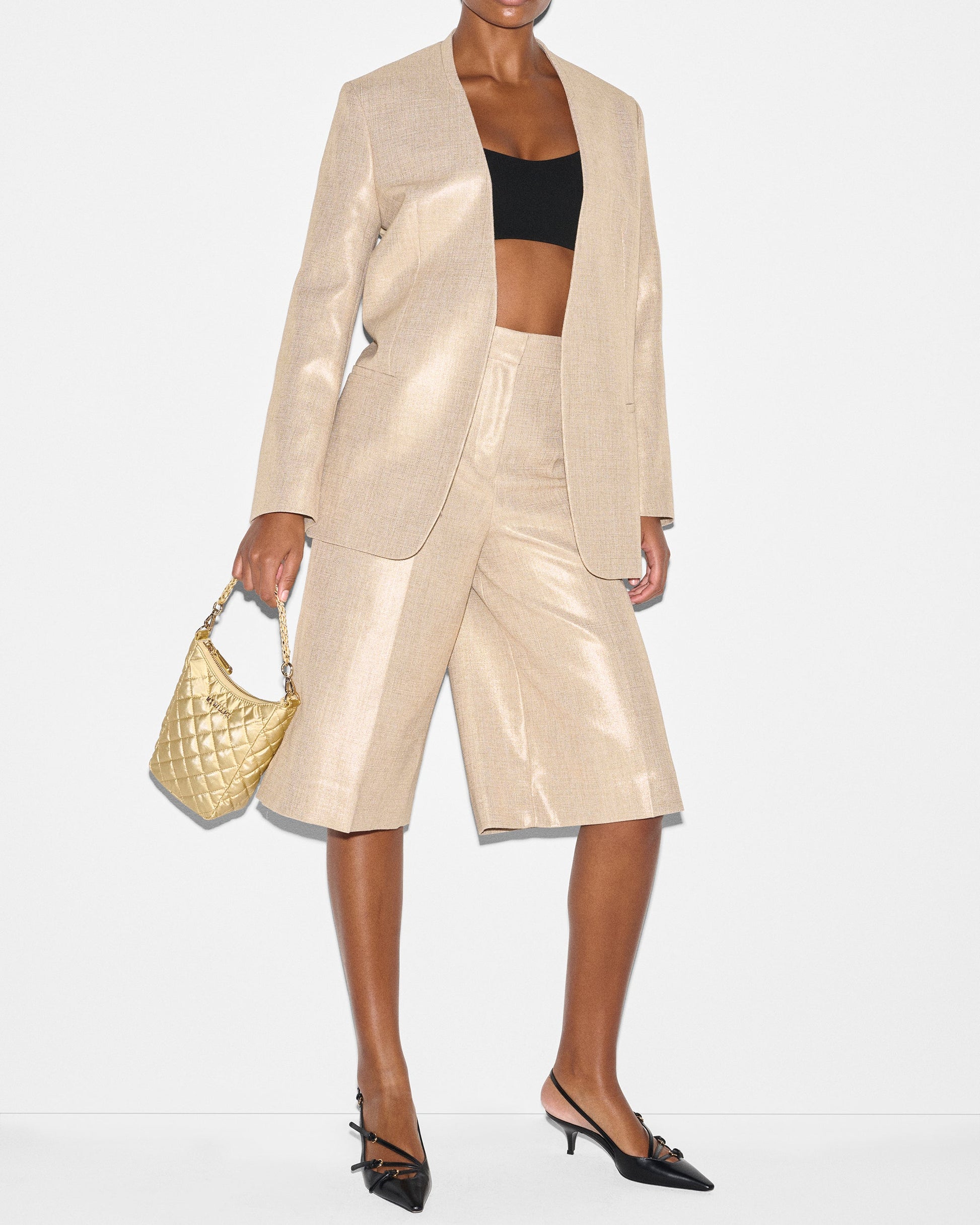 Light Gold Pearl Metallic Crosby Go