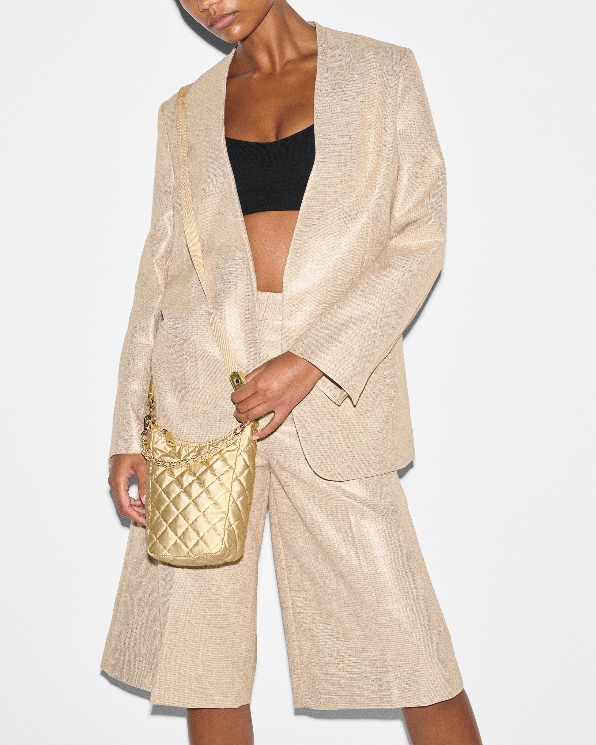 Light Gold Pearl Metallic Crosby Go