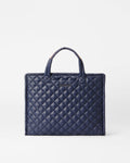 Navy Medium Metro Box Tote