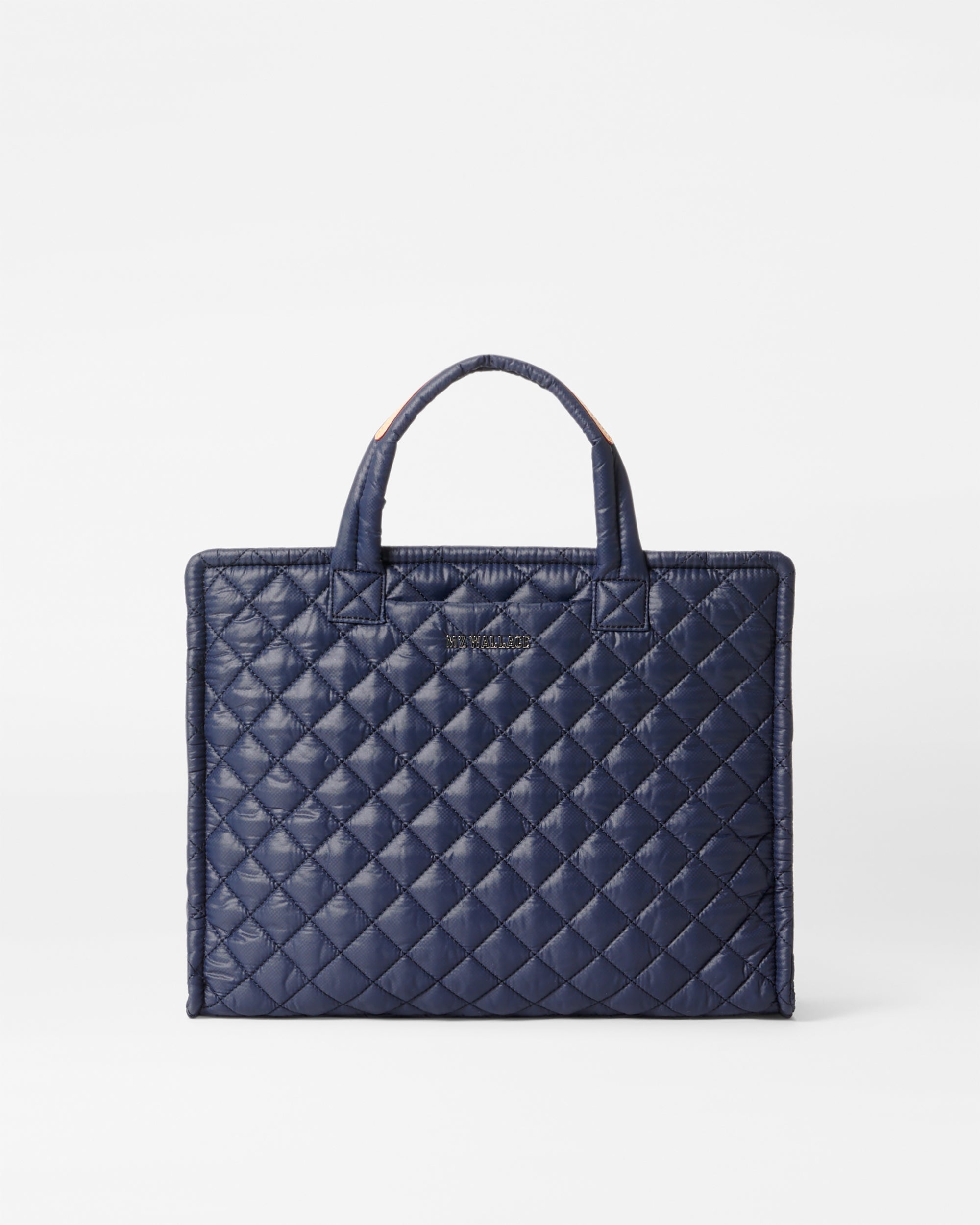 Navy Medium Metro Box Tote