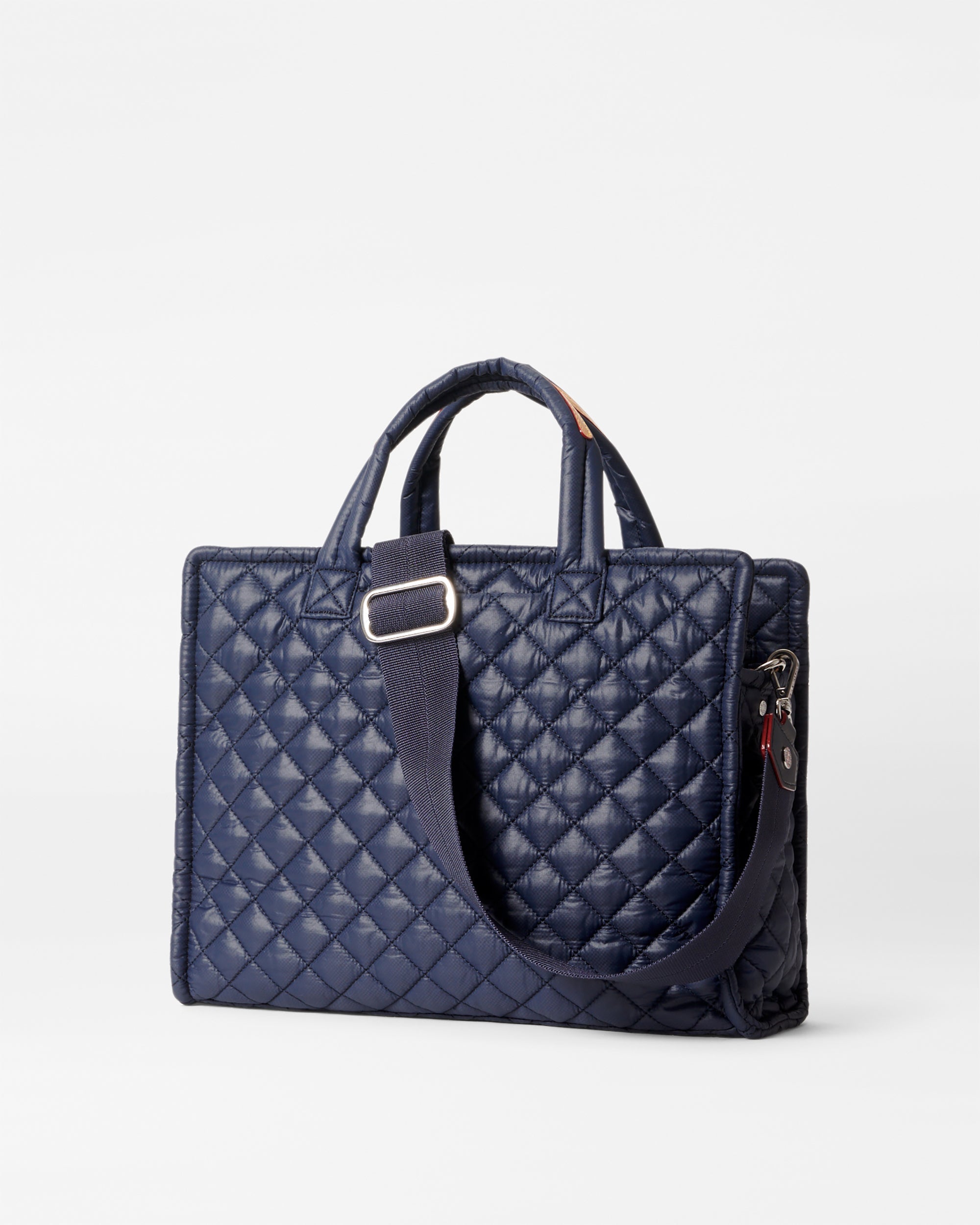 Navy Medium Metro Box Tote