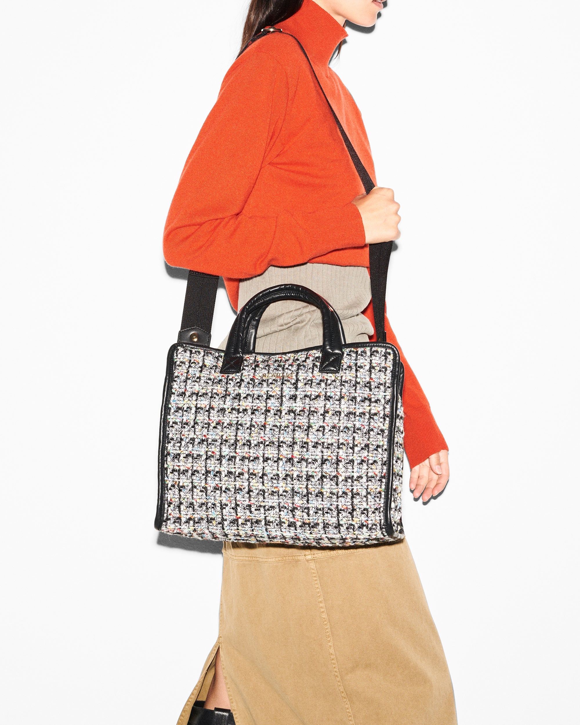 Boucle Medium Metro Box Tote