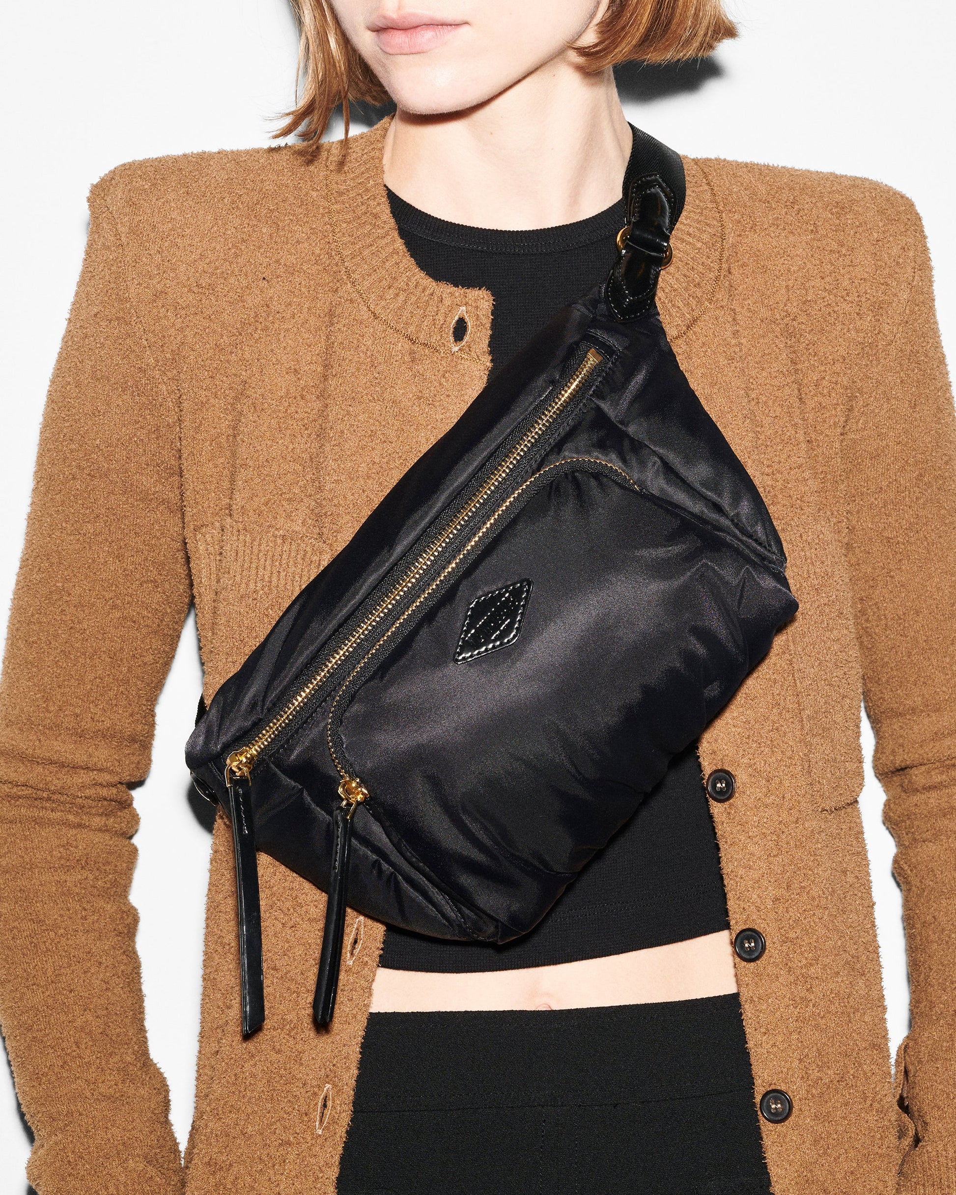 Black Chelsea Sling Bag