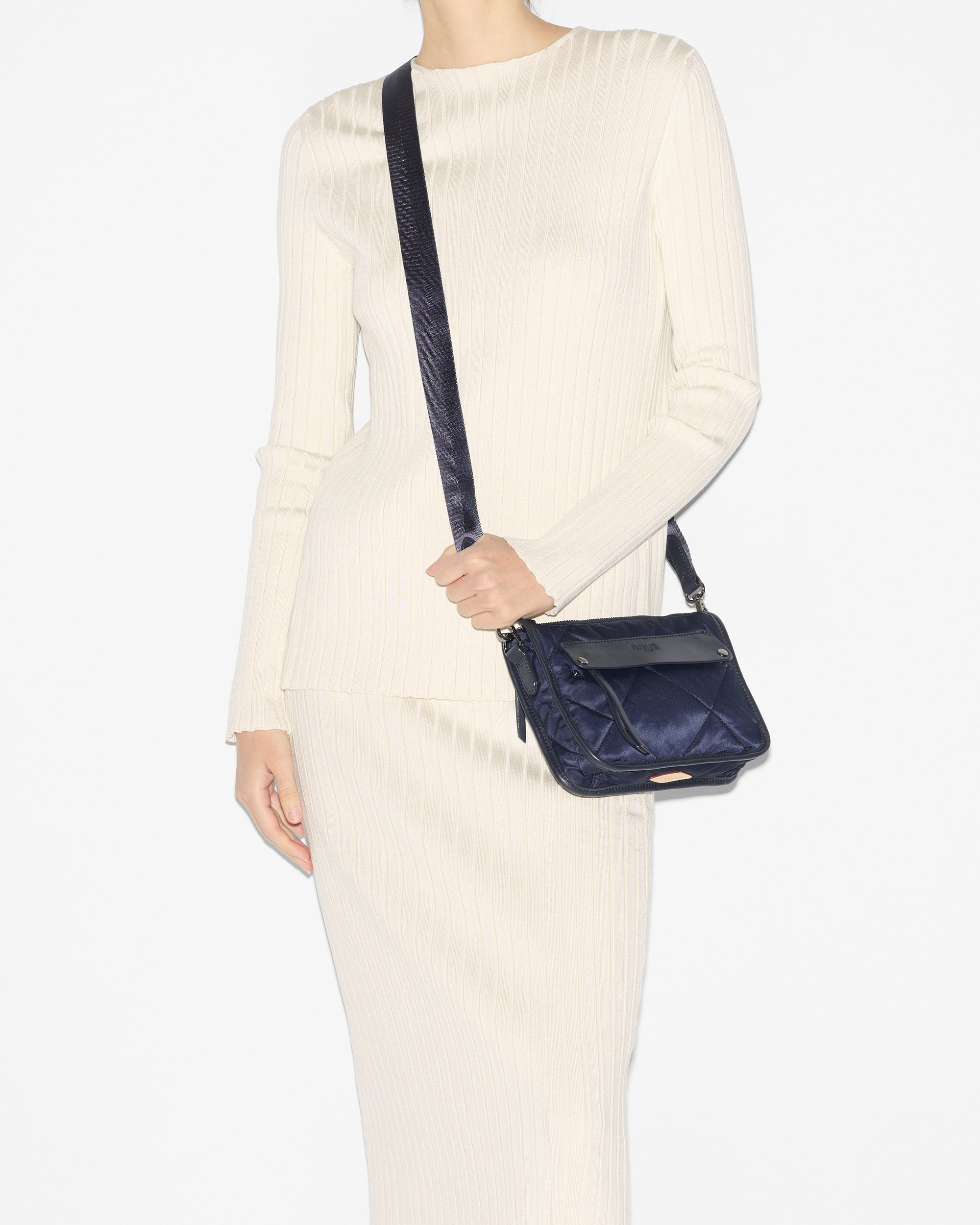 Navy Madison Convertible Crossbody