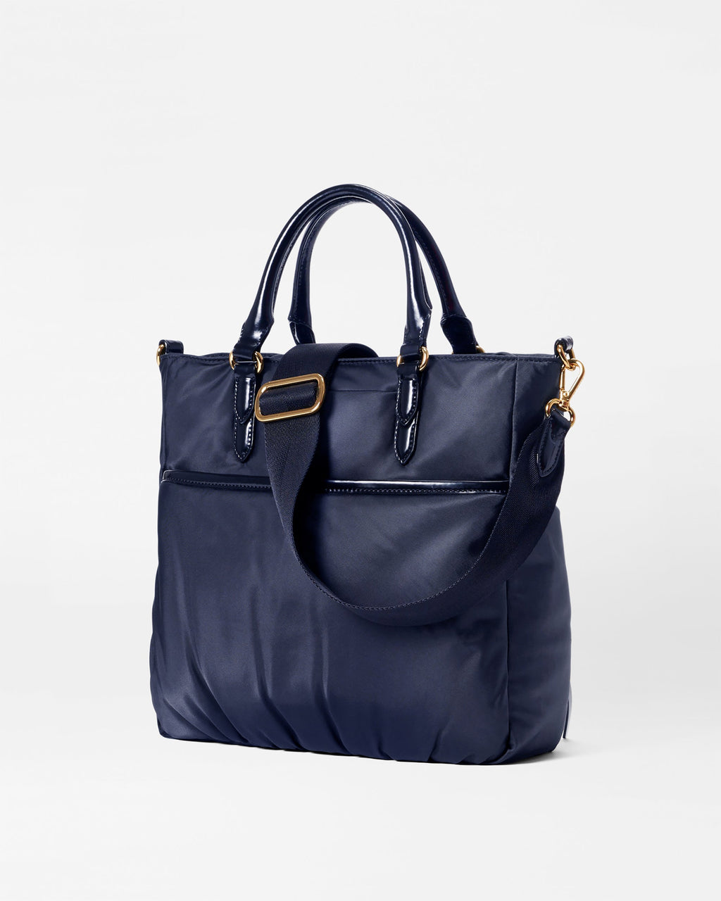 Navy Small Chelsea Top Handle Tote