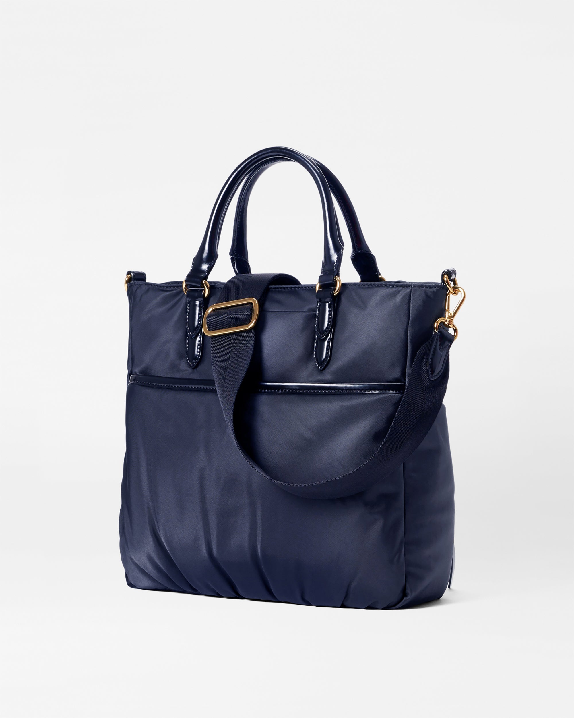Navy Small Chelsea Top Handle Tote