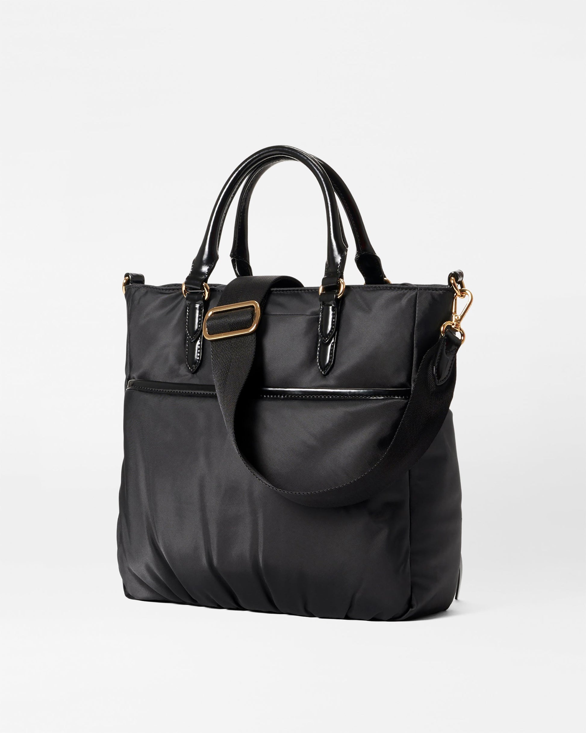 Black Small Chelsea Top Handle Tote