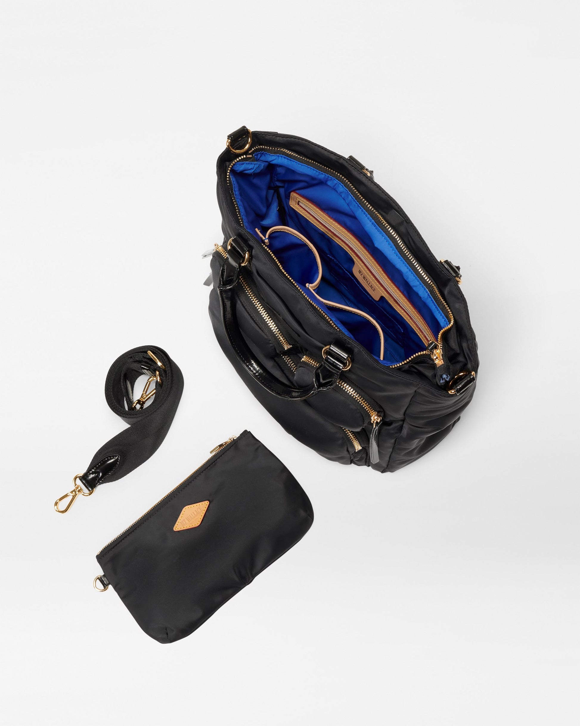 Black Small Chelsea Top Handle Tote