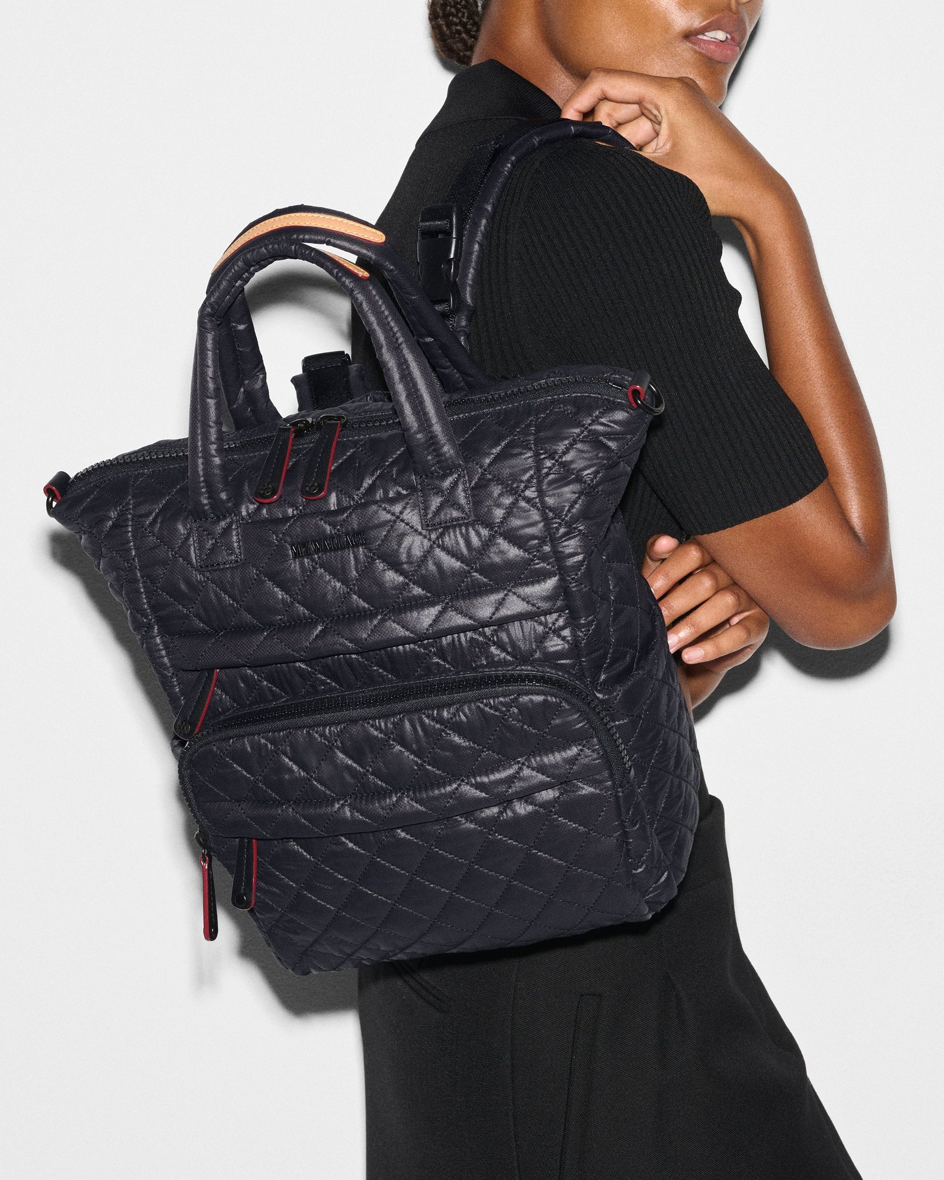 Black Small Utility Backpack