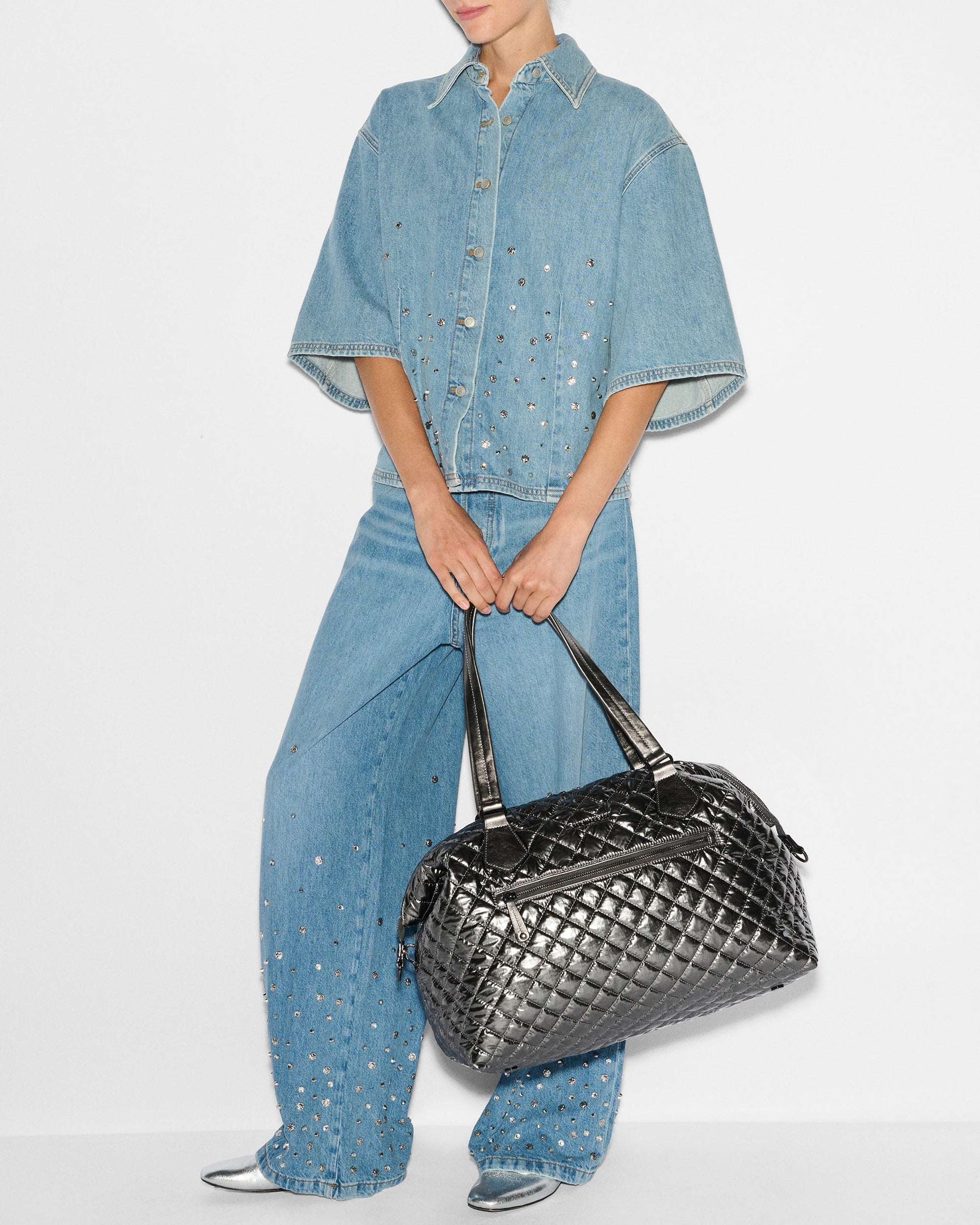 Pewter Metallic Crosby Getaway