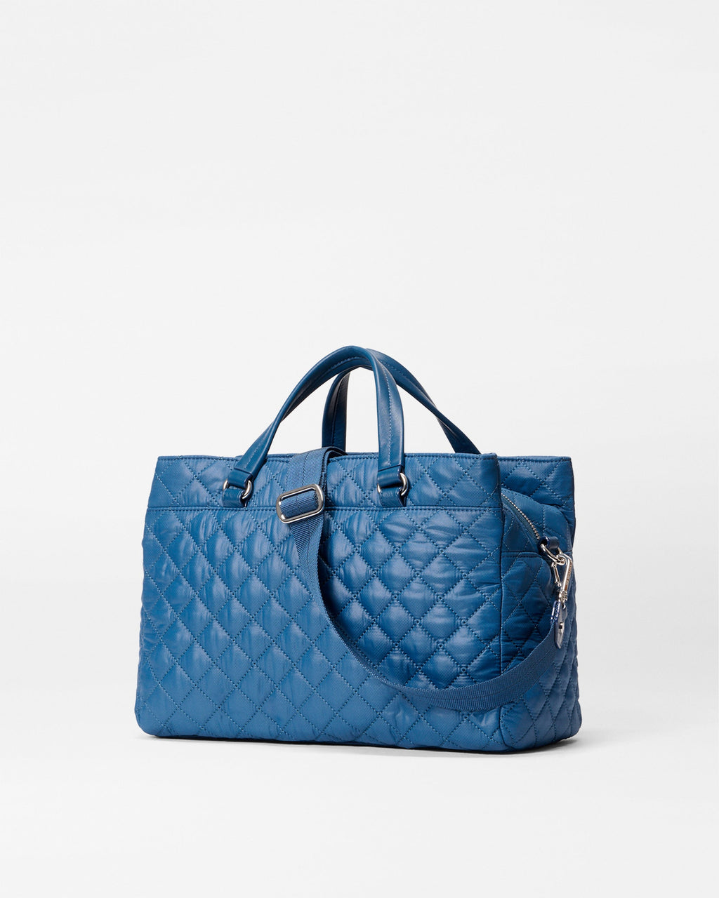French Blue Crosby Lock Satchel