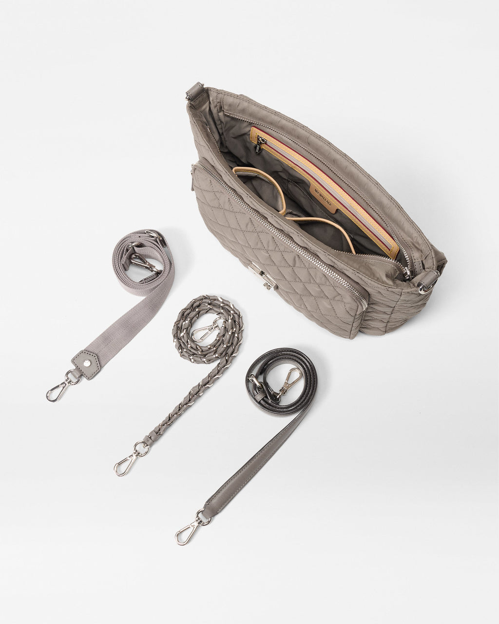 Morning Dove Large Crosby Lock Crossbody