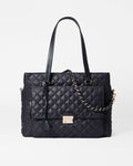 MZ Wallace Black Structured Work Bag