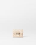 MZ Wallace Beige Small Wallet