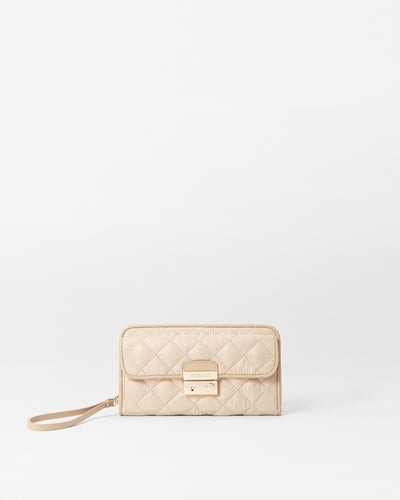 Buff Crosby Lock Wristlet