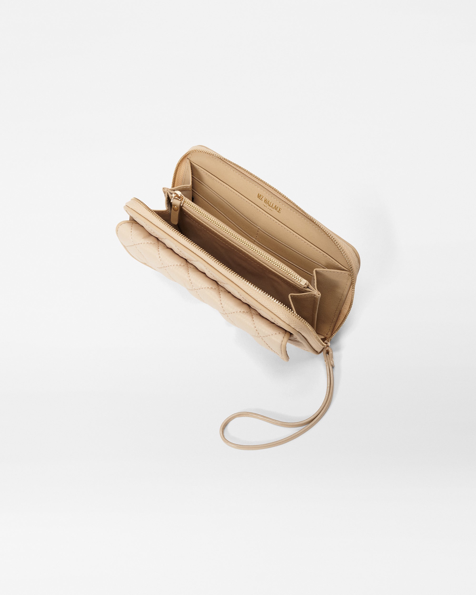 Buff Crosby Lock Wristlet
