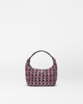1605N2352 multi woven shimmer mini shoulder