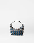 Midnight Woven Woven Mini Hobo