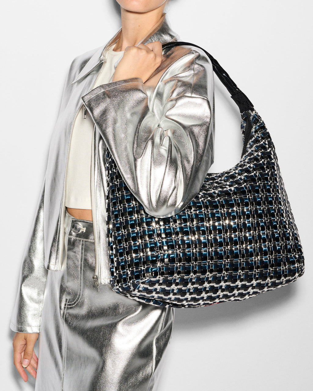 Midnight Woven Large Woven Shoulder